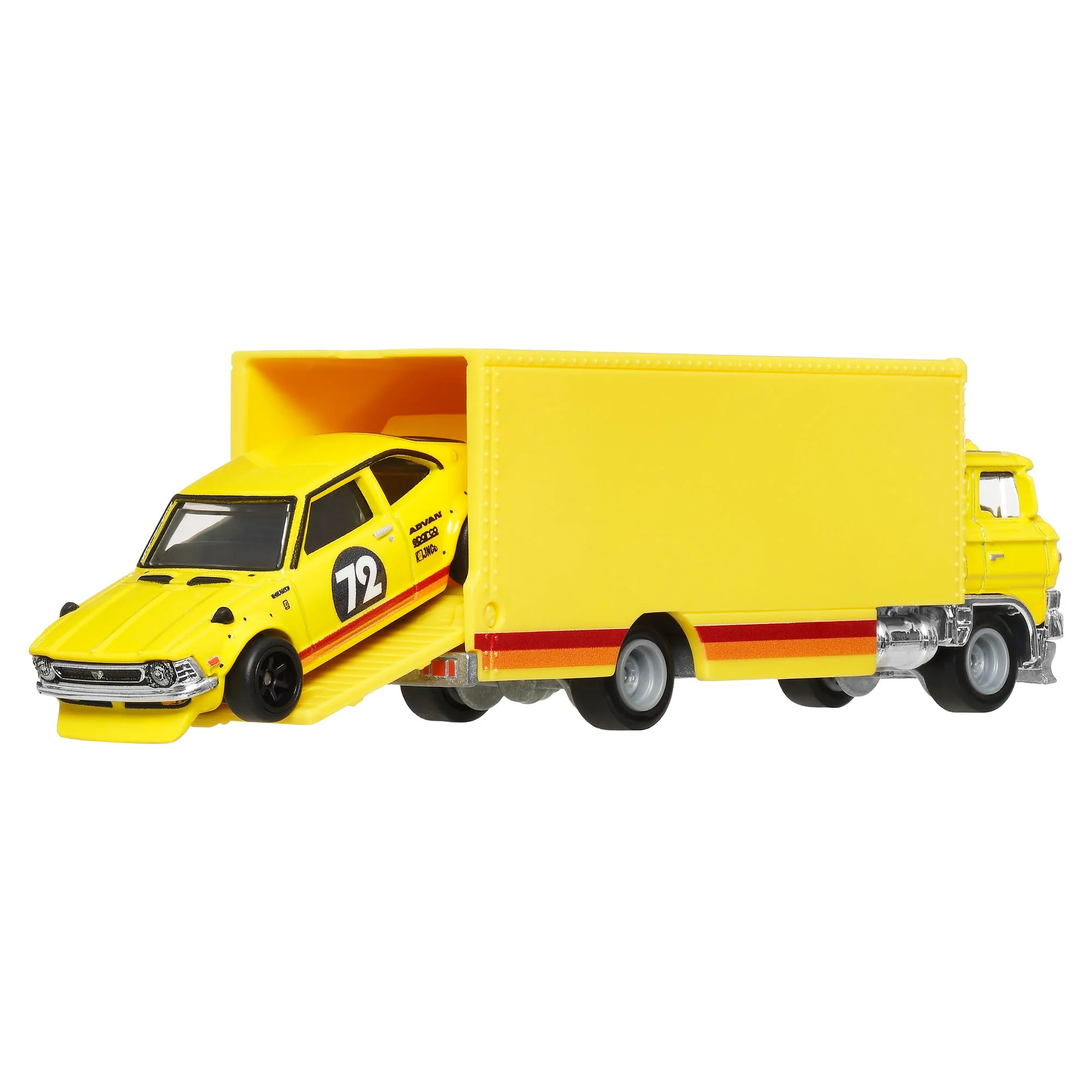Mattel Creations Hot Wheels Team Transport Truck & Race Vehicle