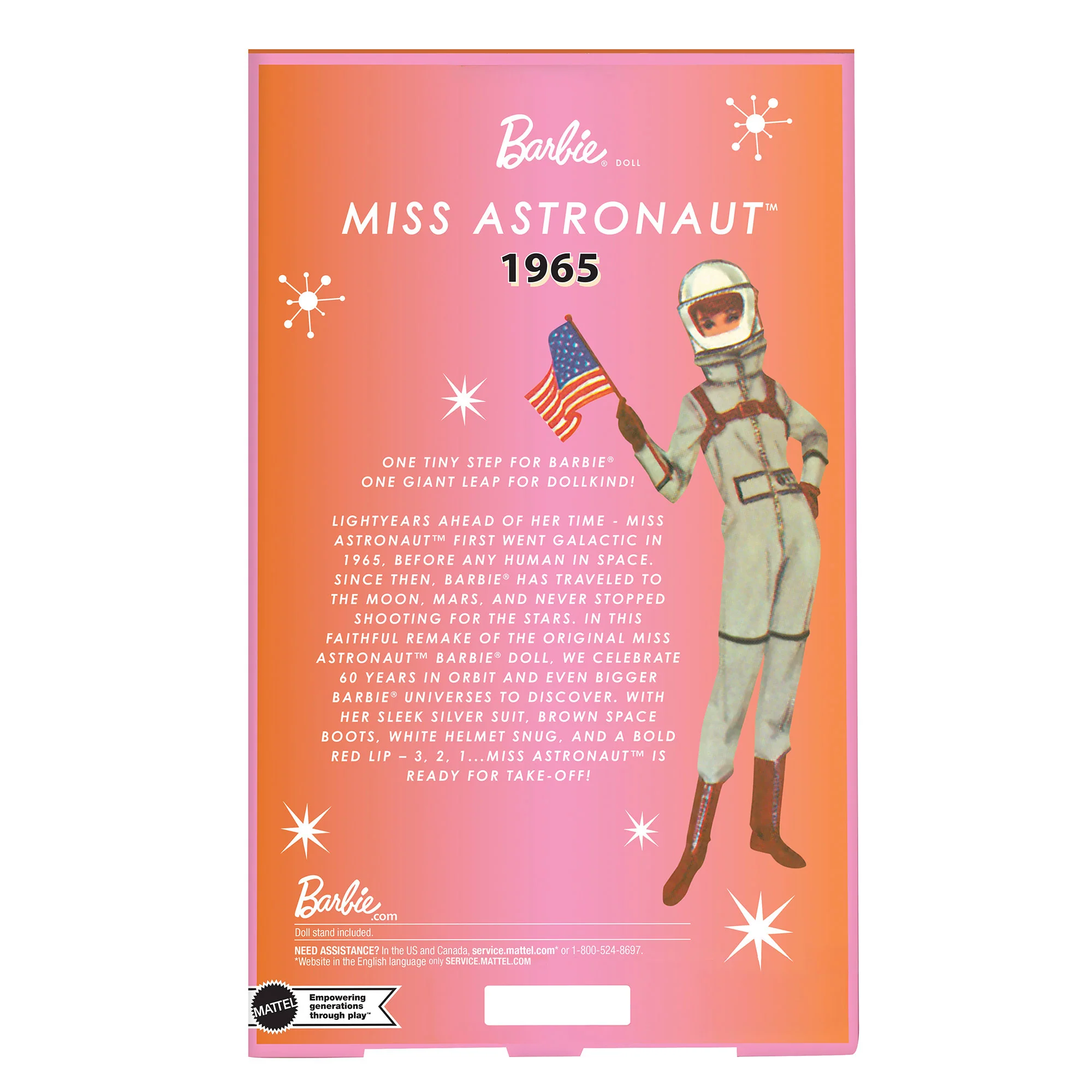Mattel Creations Barbie Miss Astronaut 60th Anniversary Doll