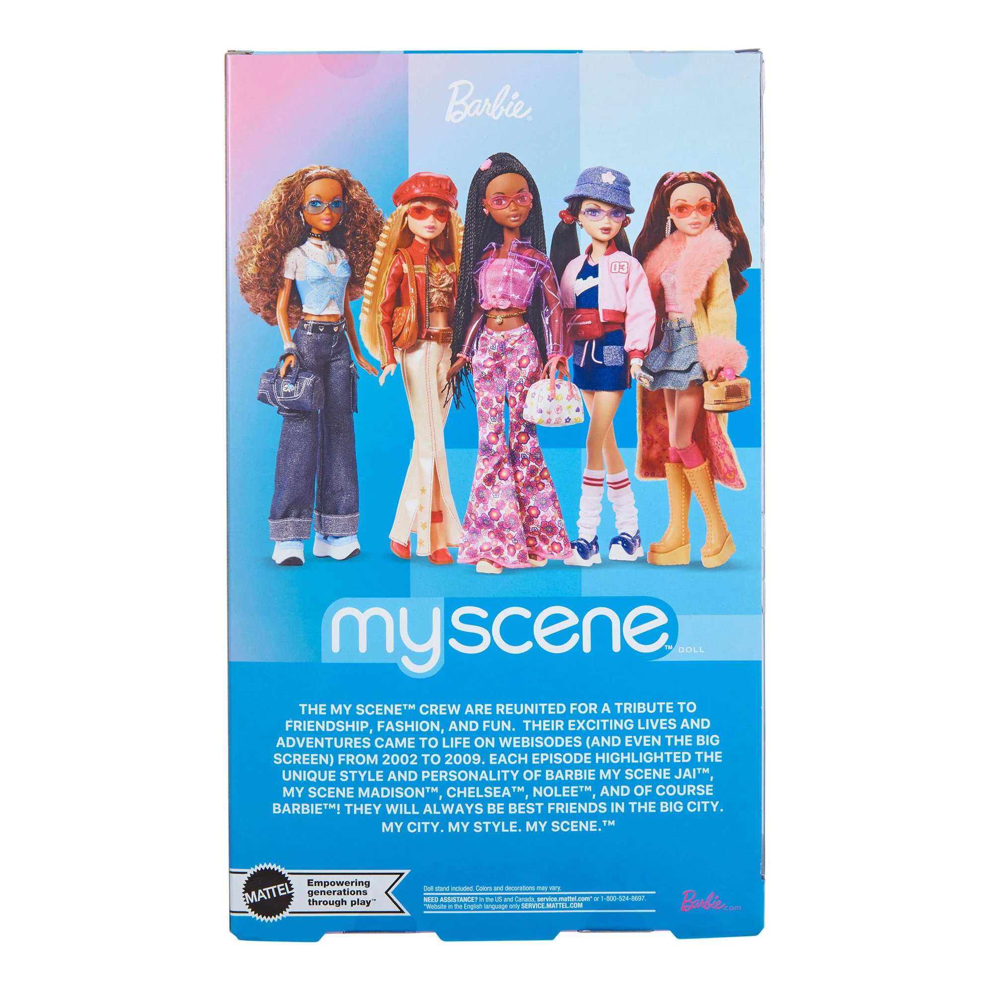 Mattel Creations Barbie My Scene Jai Doll