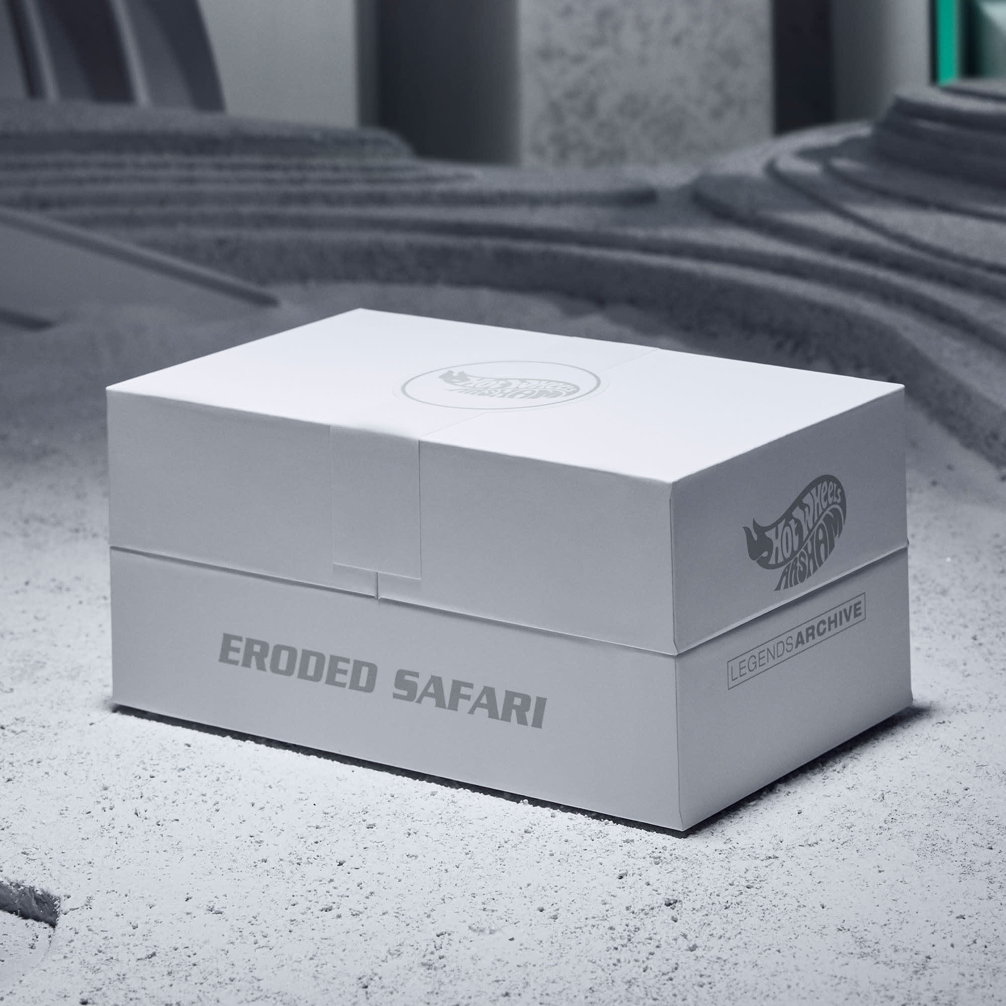 Mattel Creations Hot Wheels x Daniel Arsham Eroded Porsche Safari