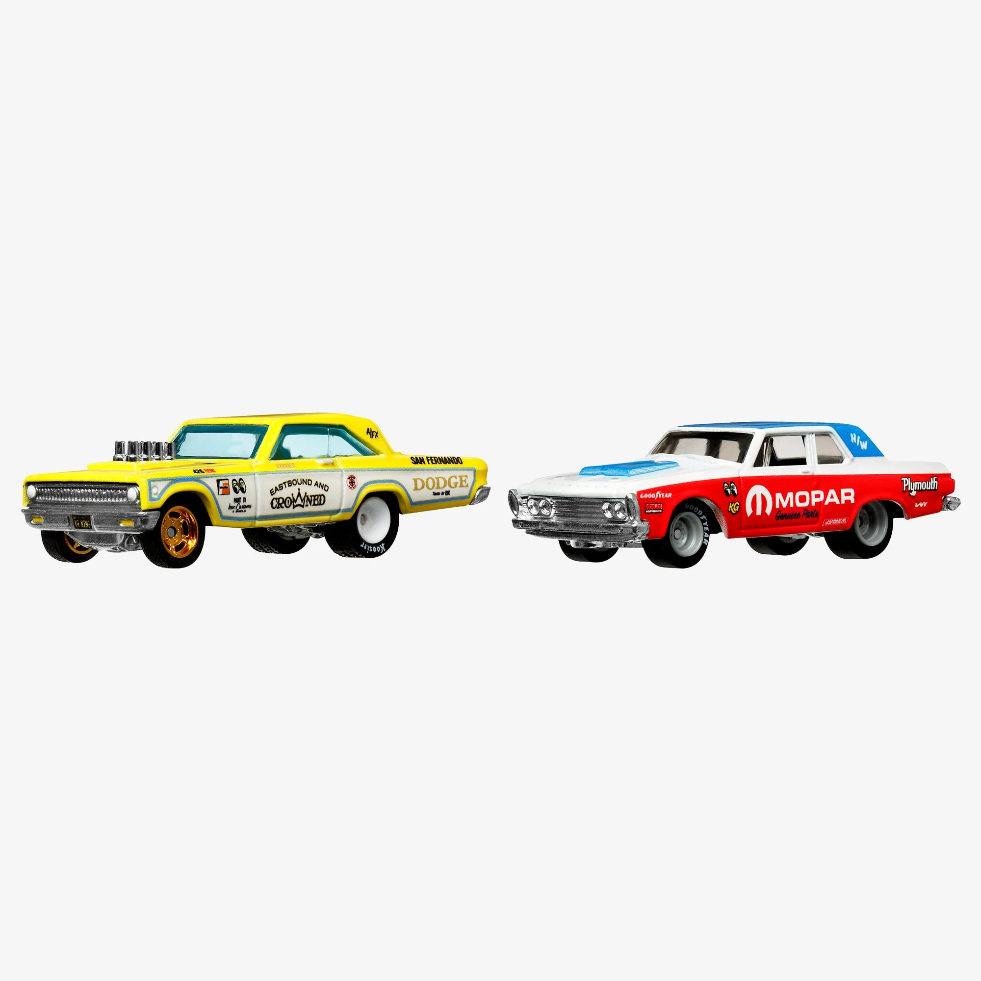 Mattel Creations Hot Wheels Premium Car Culture 2-Pack, Belvedere and Coronet
