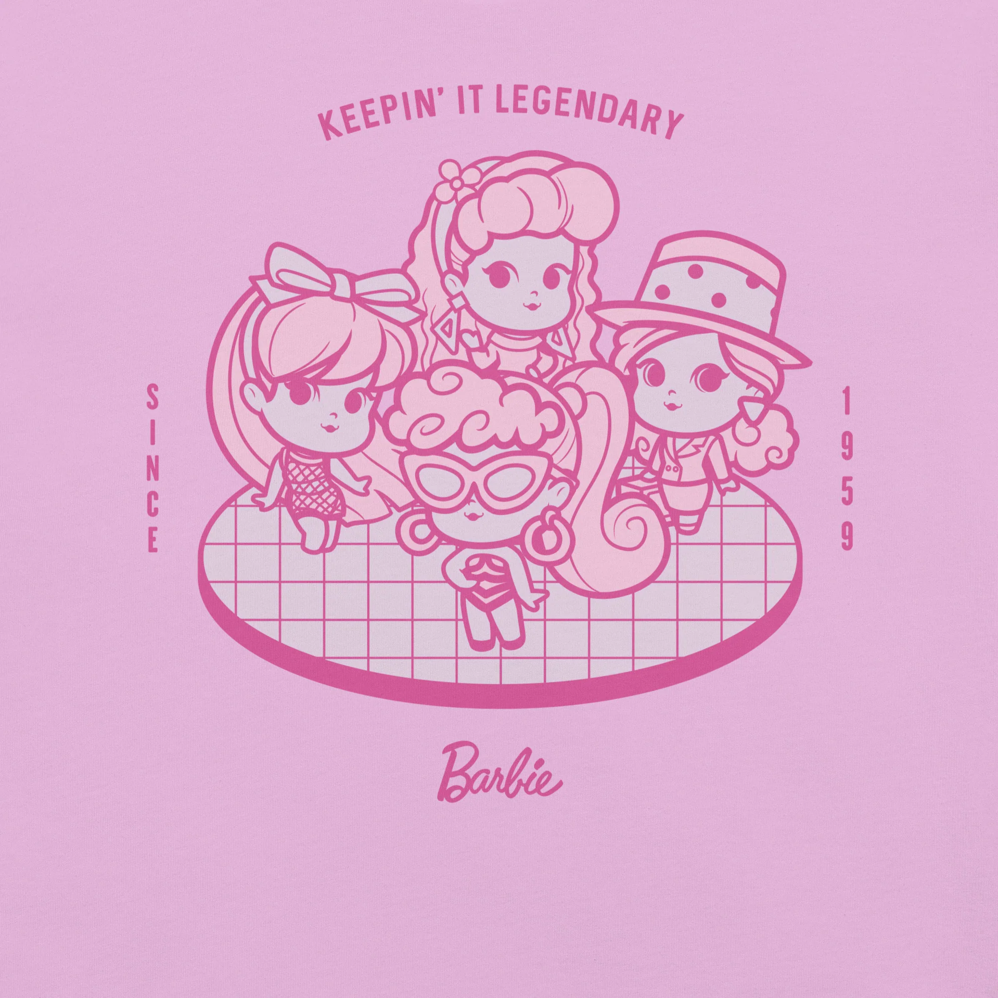 Mattel Creations Barbie Keeping it Legendary Cutie Pink T-Shirt