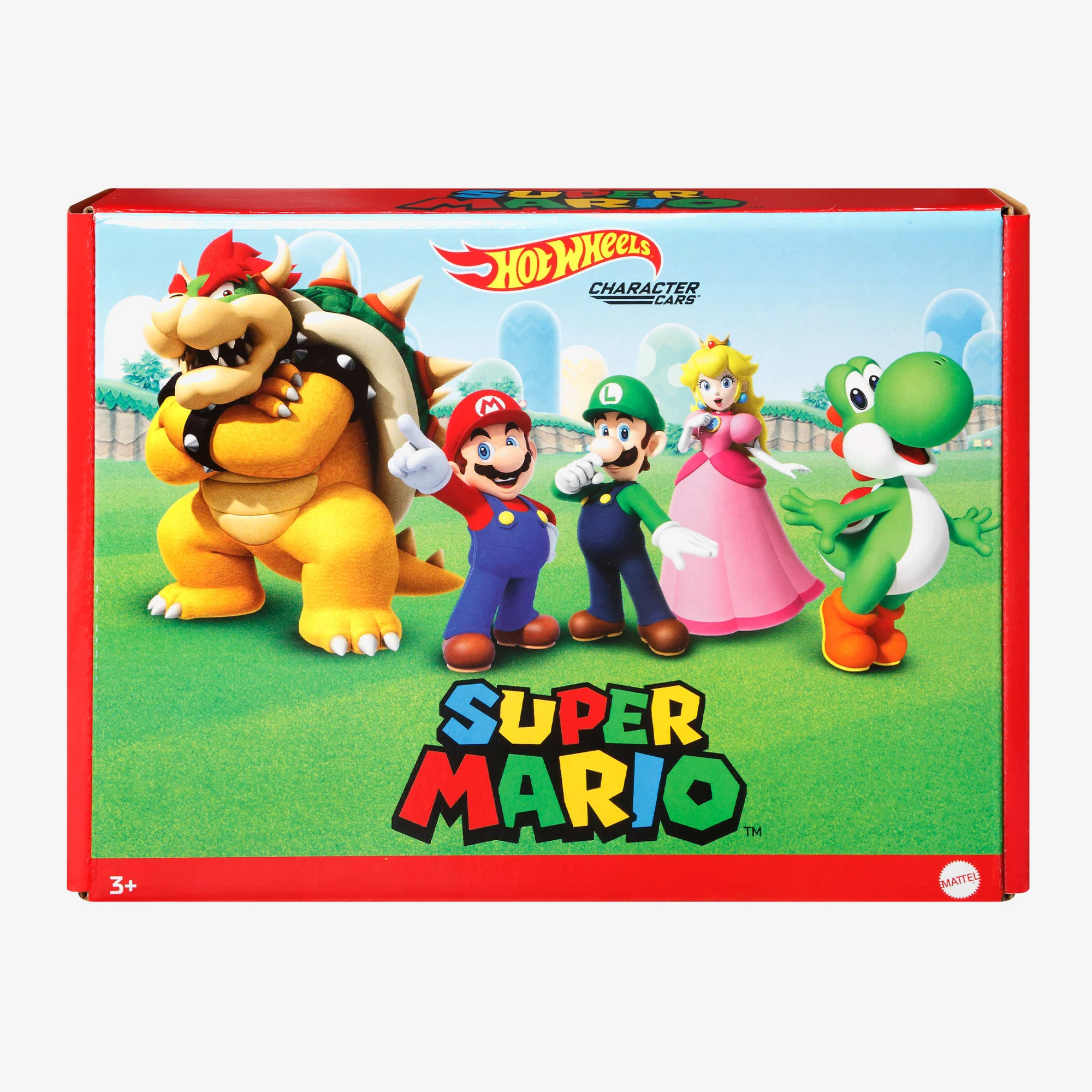 Mattel Creations Hot Wheels Super Mario Character Cars 5-Pack