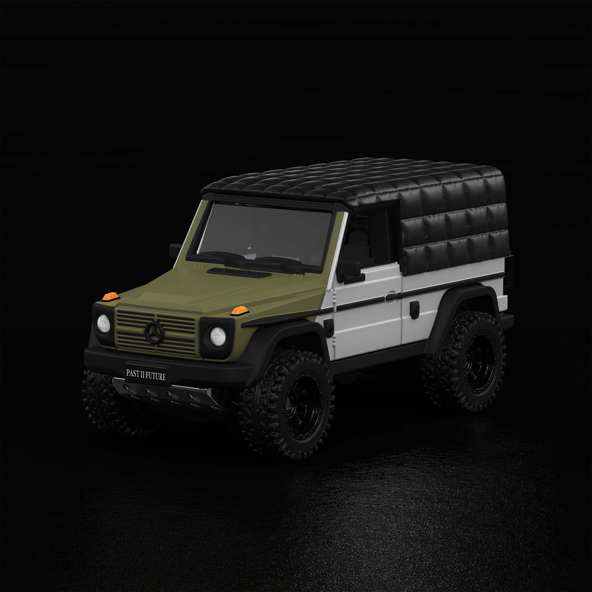 Mattel Creations Hot Wheels x Mercedes-Benz Project G-class Past II Future designed by NIGO