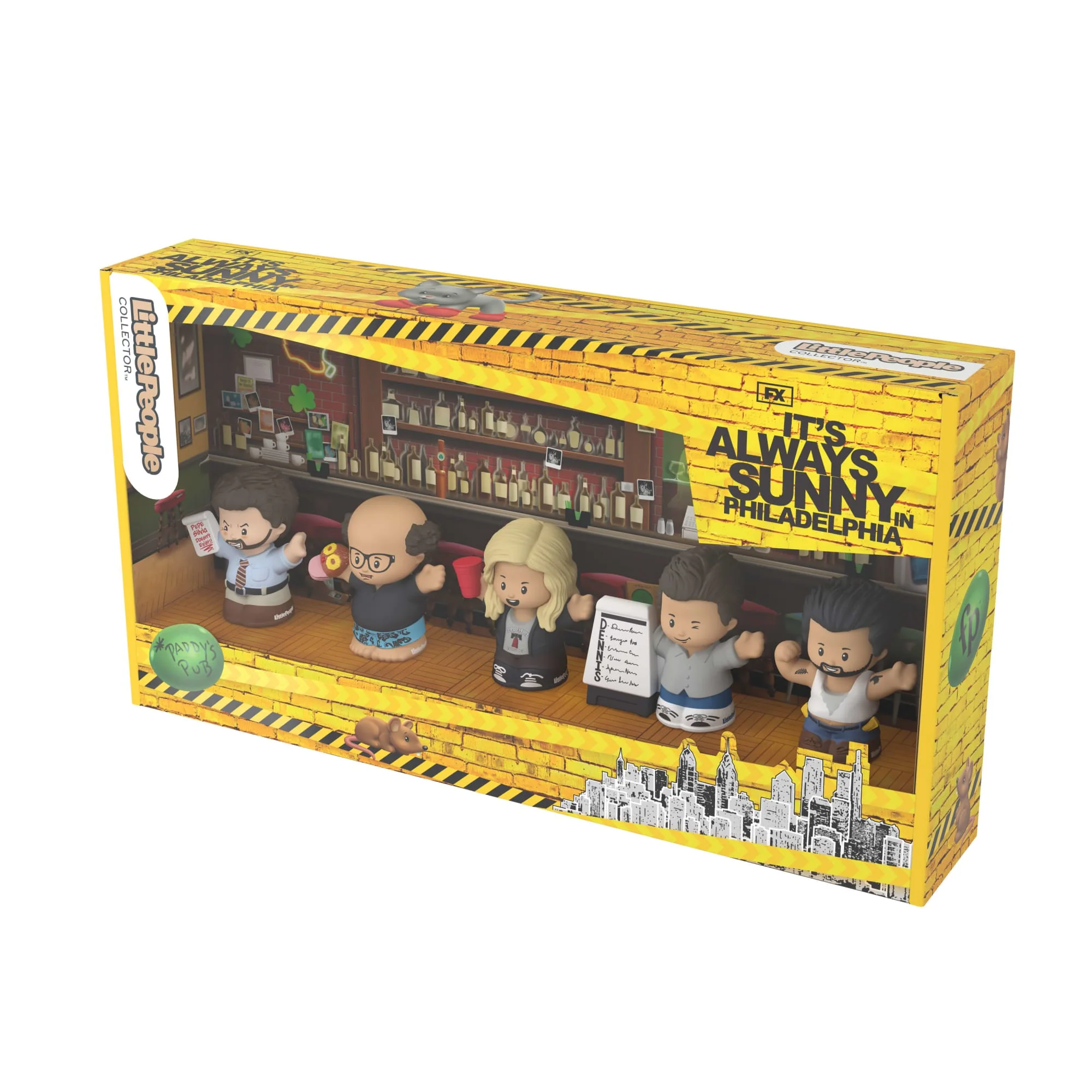 Mattel Creations Little People Collector It's Always Sunny in Philadelphia Special Edition Figure Set