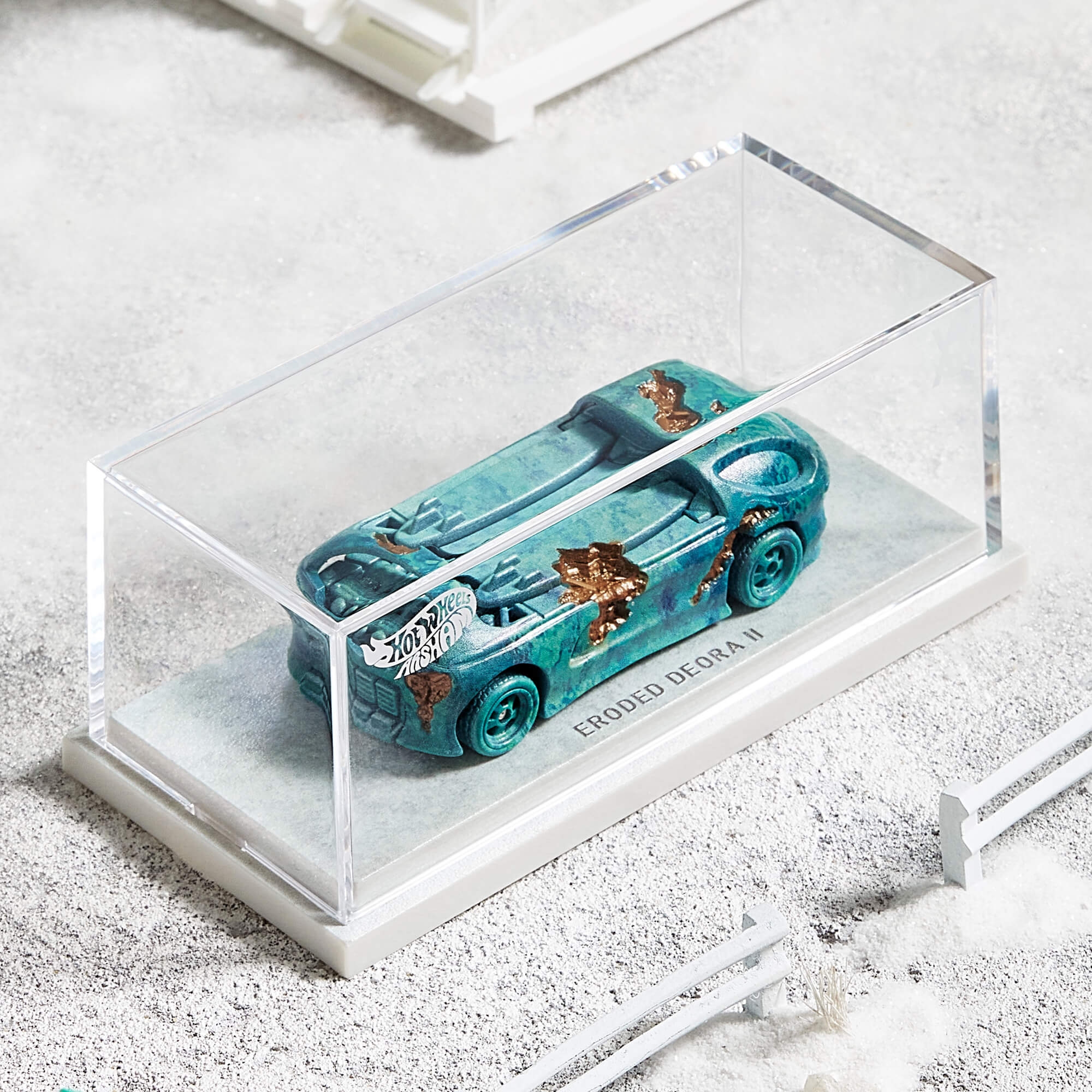 Mattel Creations Hot Wheels x Daniel Arsham Eroded Deora II
