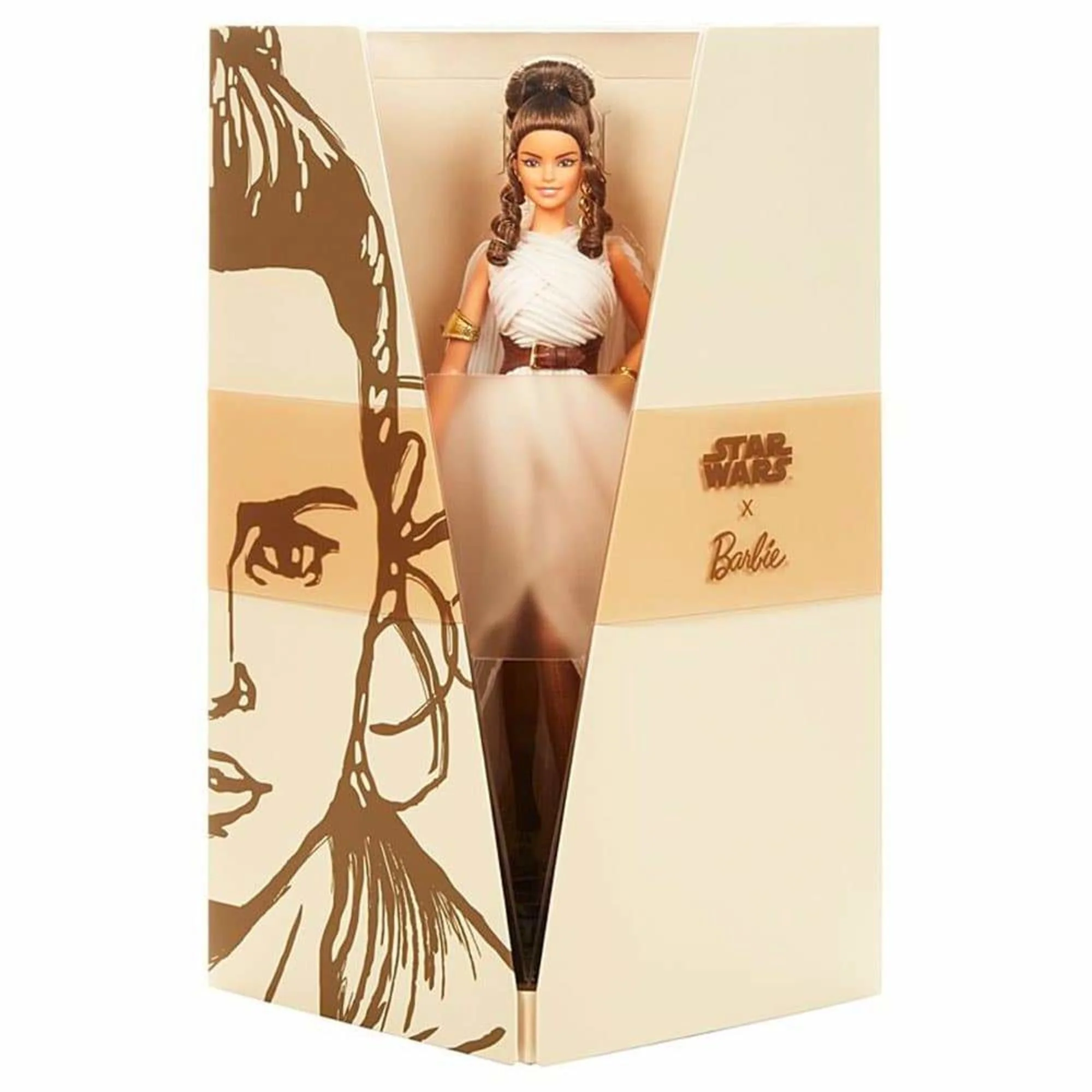 Mattel Creations Star Wars Rey x Barbie Doll