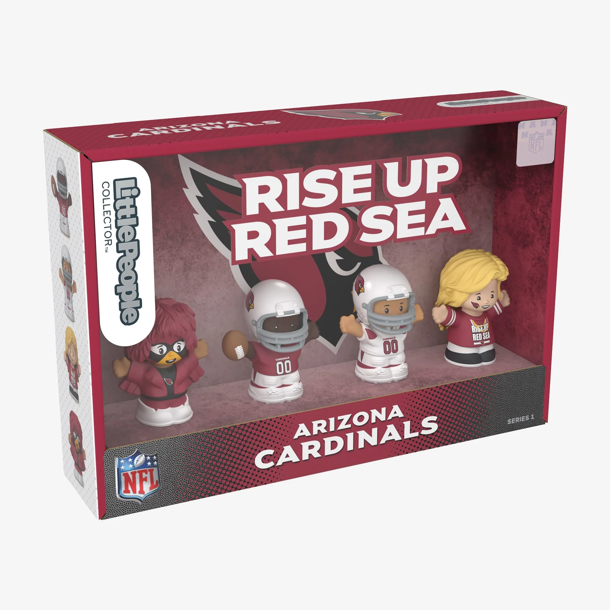 Mattel Creations Little People Collector x NFL Arizona Cardinals Set