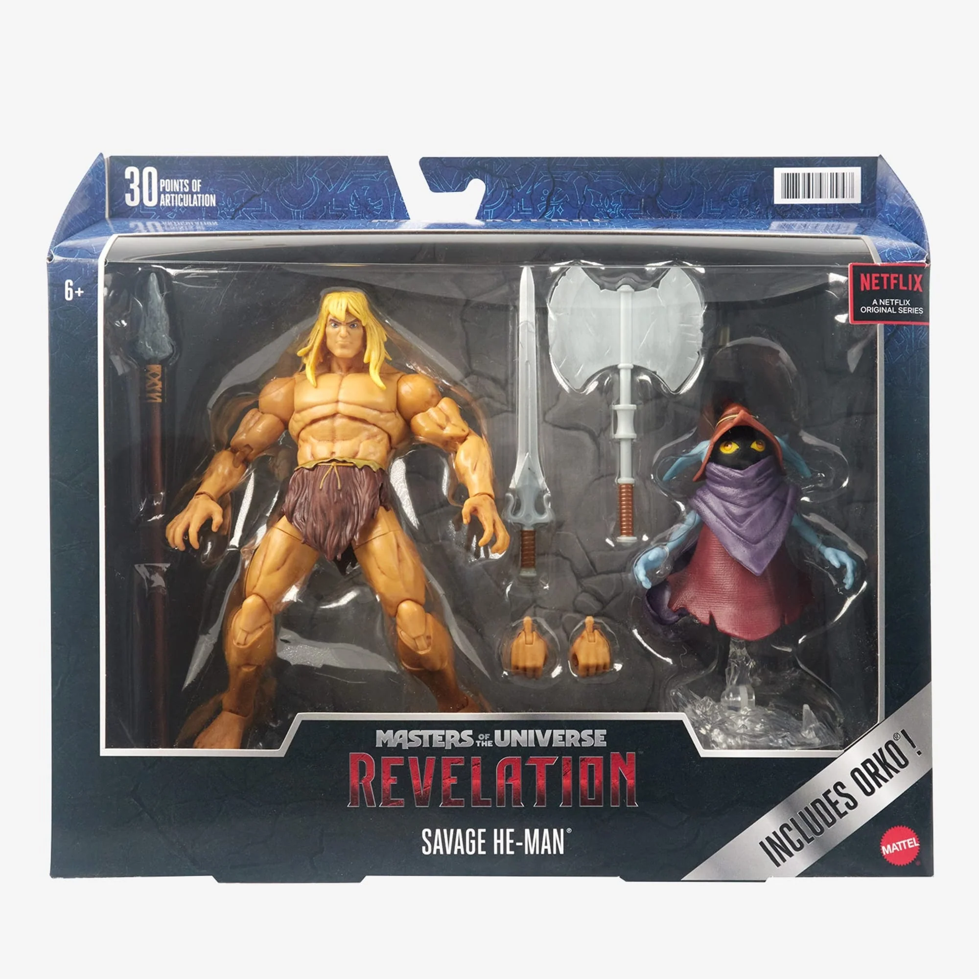 Mattel Creations Masters of the Universe Masterverse Revelation Savage He-Man Action Figure