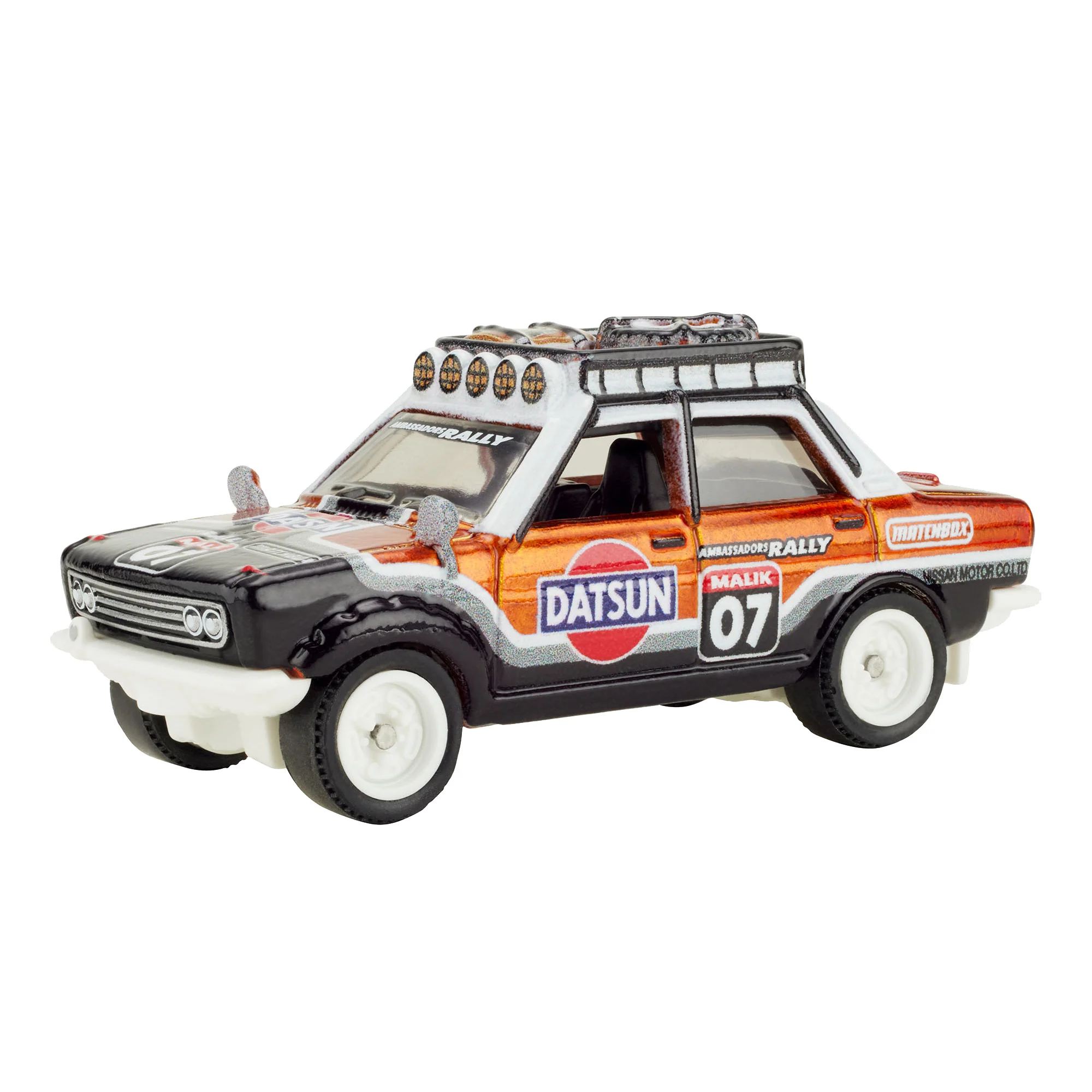 Mattel Creations Matchbox 1970 Datsun 510 Rally