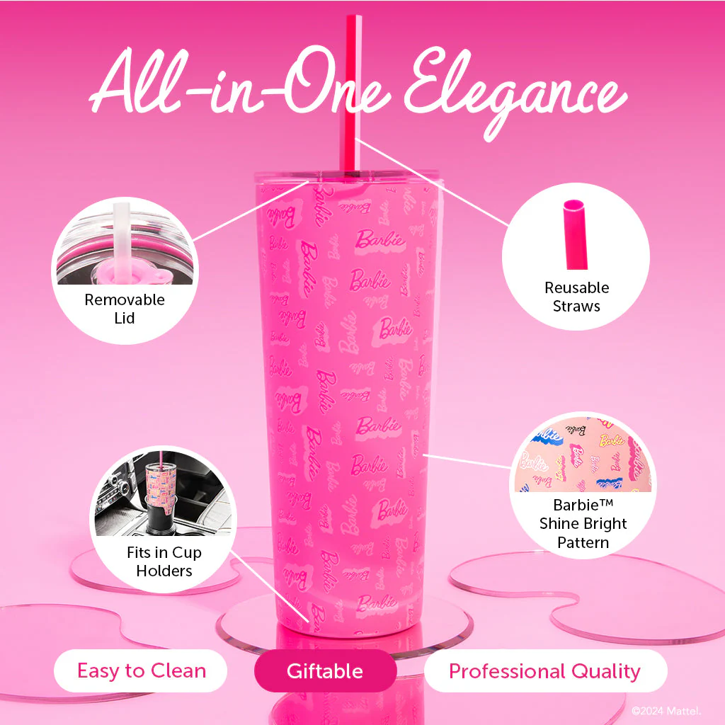 Mattel Creations Barbie™ Shine Bright Tumbler - 24 Oz
