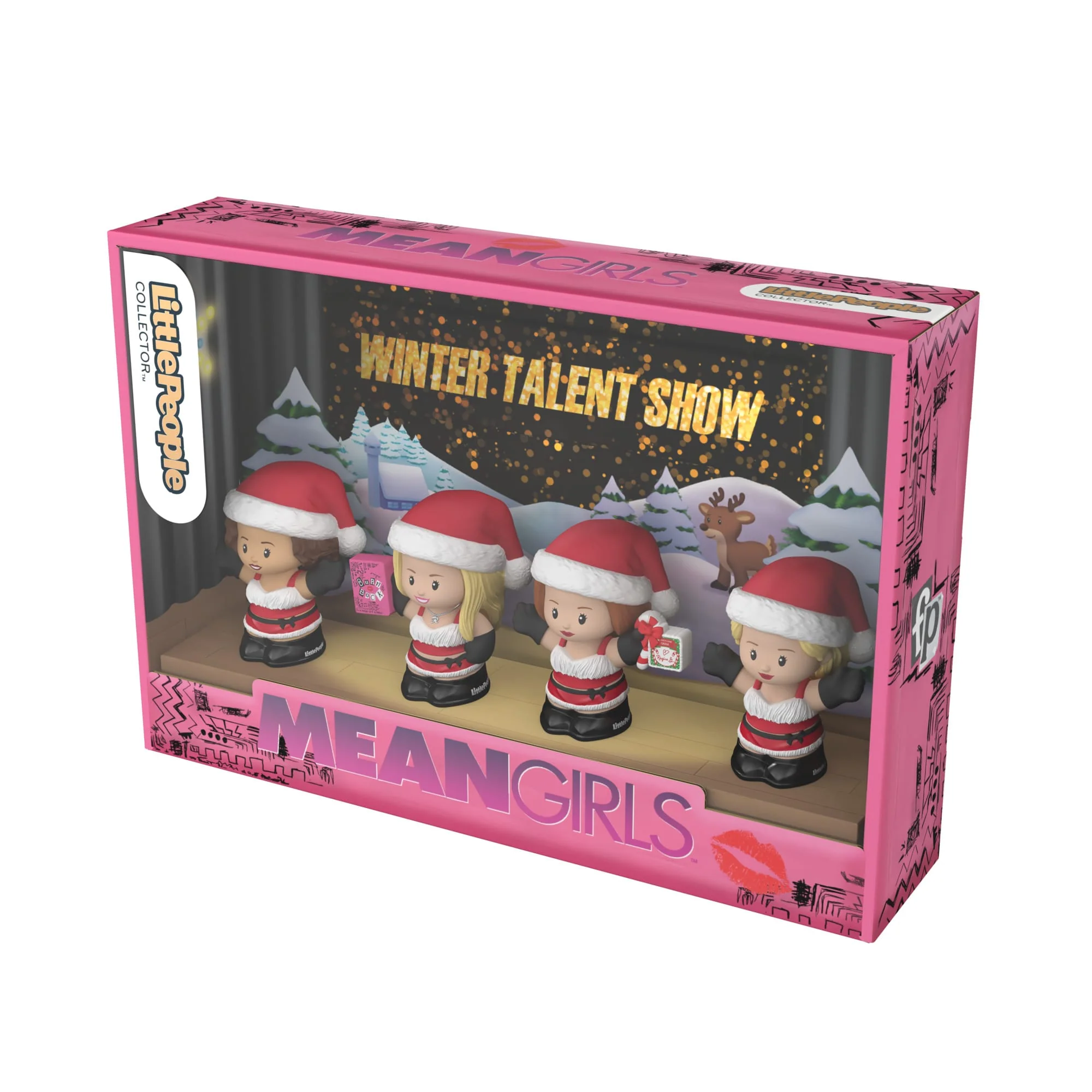 Mattel Creations Little People Collector Mean Girls Movie Special Edition Holiday Set
