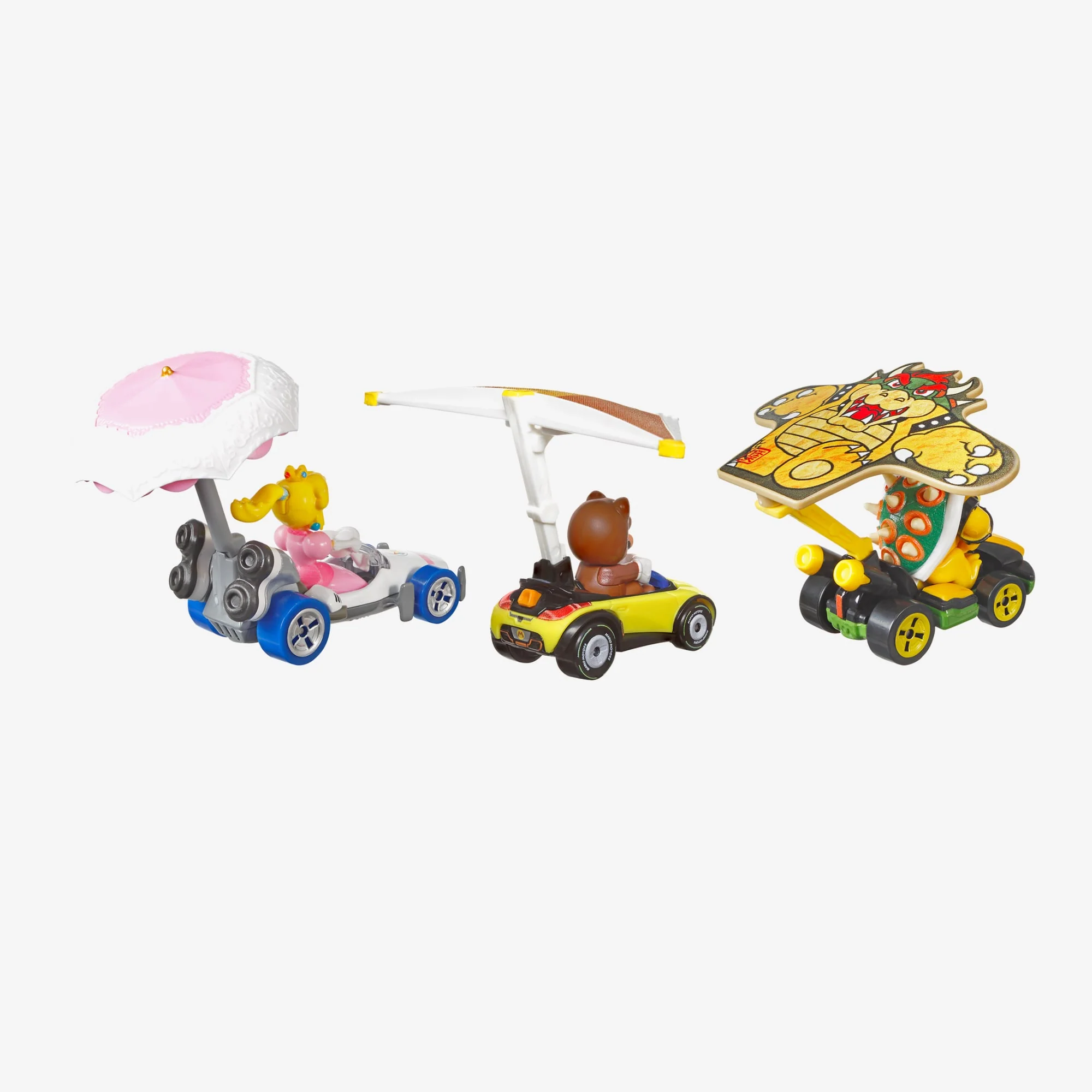 Mattel Creations Hot Wheels Mario Kart Vehicles 3-Pack
