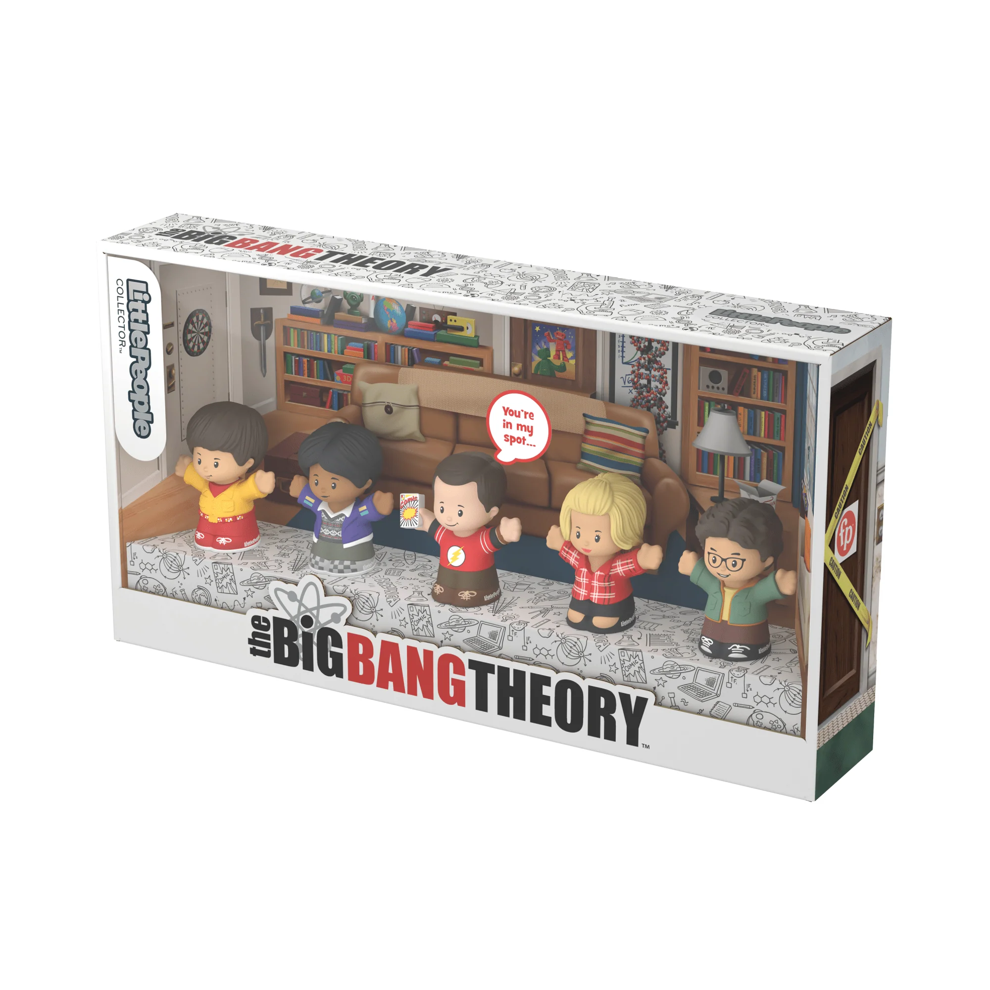 Mattel Creations Little People Collector The Big Bang Theory TV Show Special Edition Set