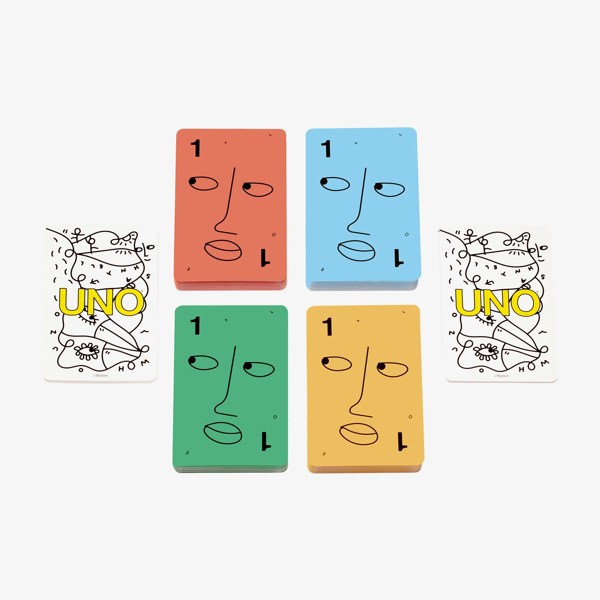 Mattel Creations Shantell Martin x UNO Artiste Series Deck