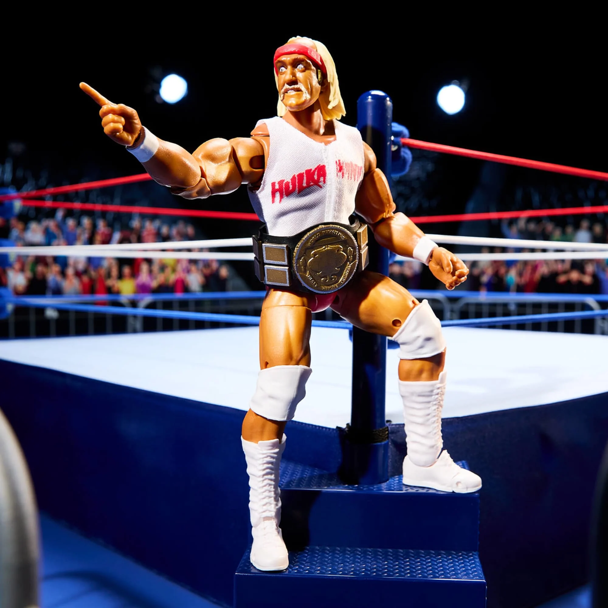 Mattel Creations WWE Coliseum Collection Hulk Hogan & Terry Funk Ultimate Edition Figures