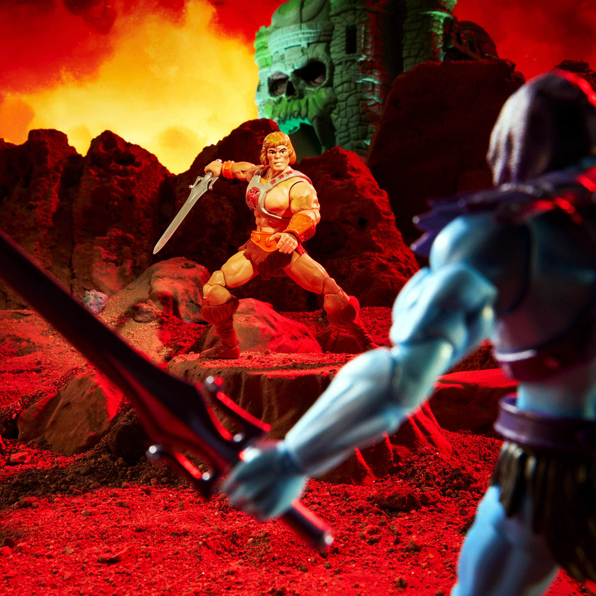 Mattel Creations Masters of the Universe Masterverse He-Man vs Skeletor 40th Anniversary