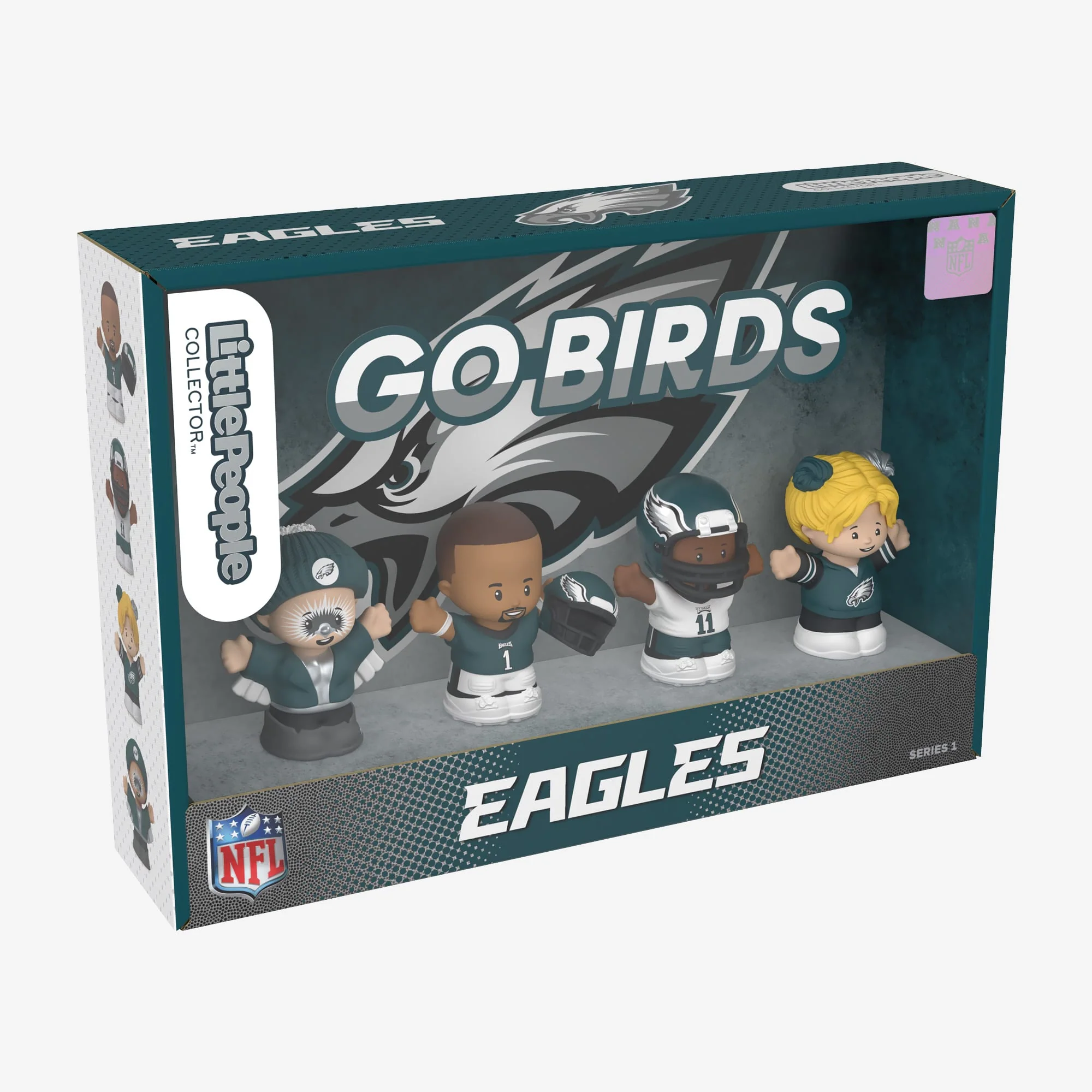 Mattel Creations Little People Collector x NFL Philadelphia Eagles Set