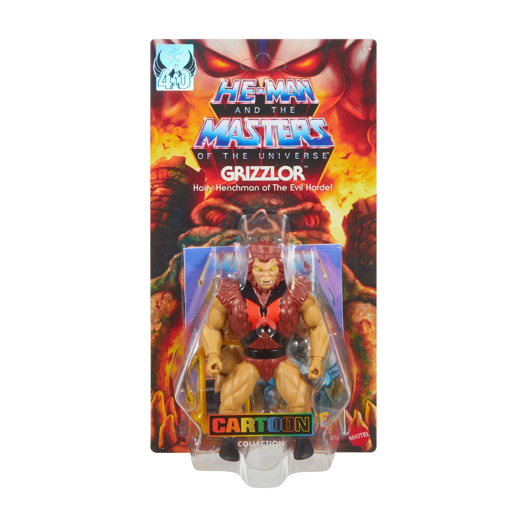 Mattel Creations Masters of the Universe Origins Cartoon Collection Grizzlor 5.5-inch Action Figure