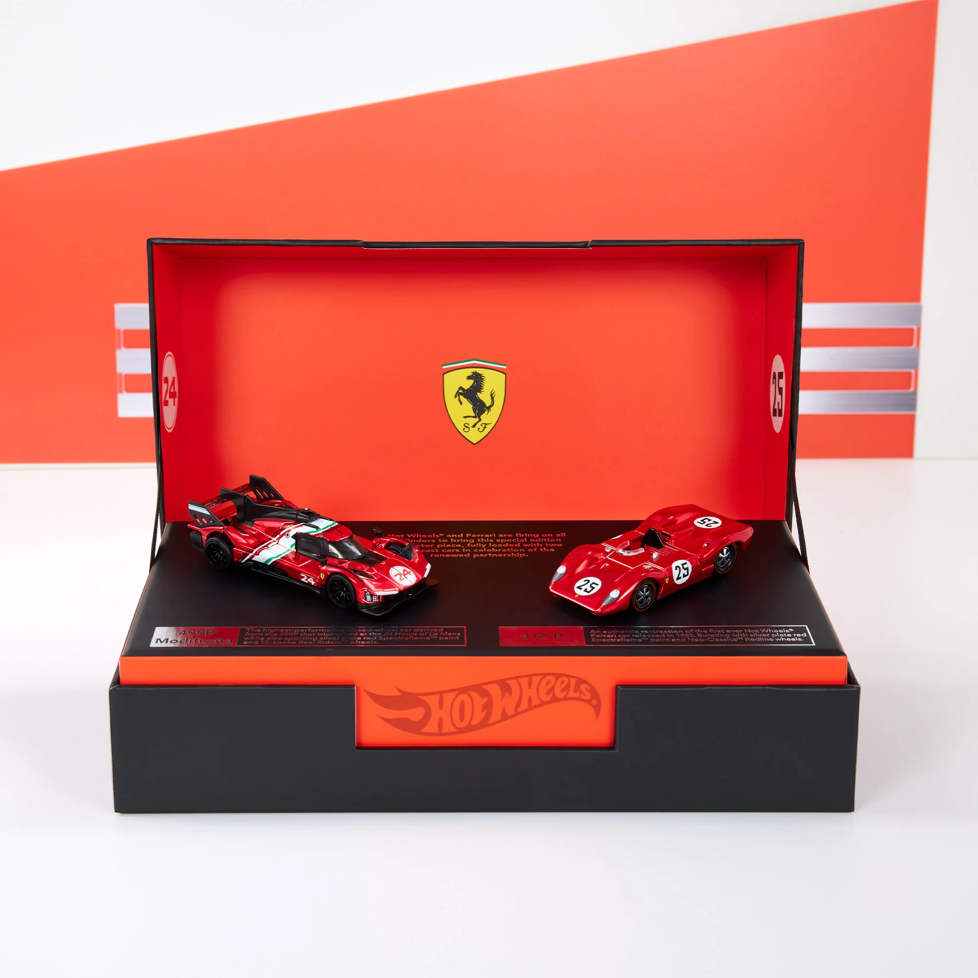 Mattel Creations Hot Wheels x Ferrari Heritage Set
