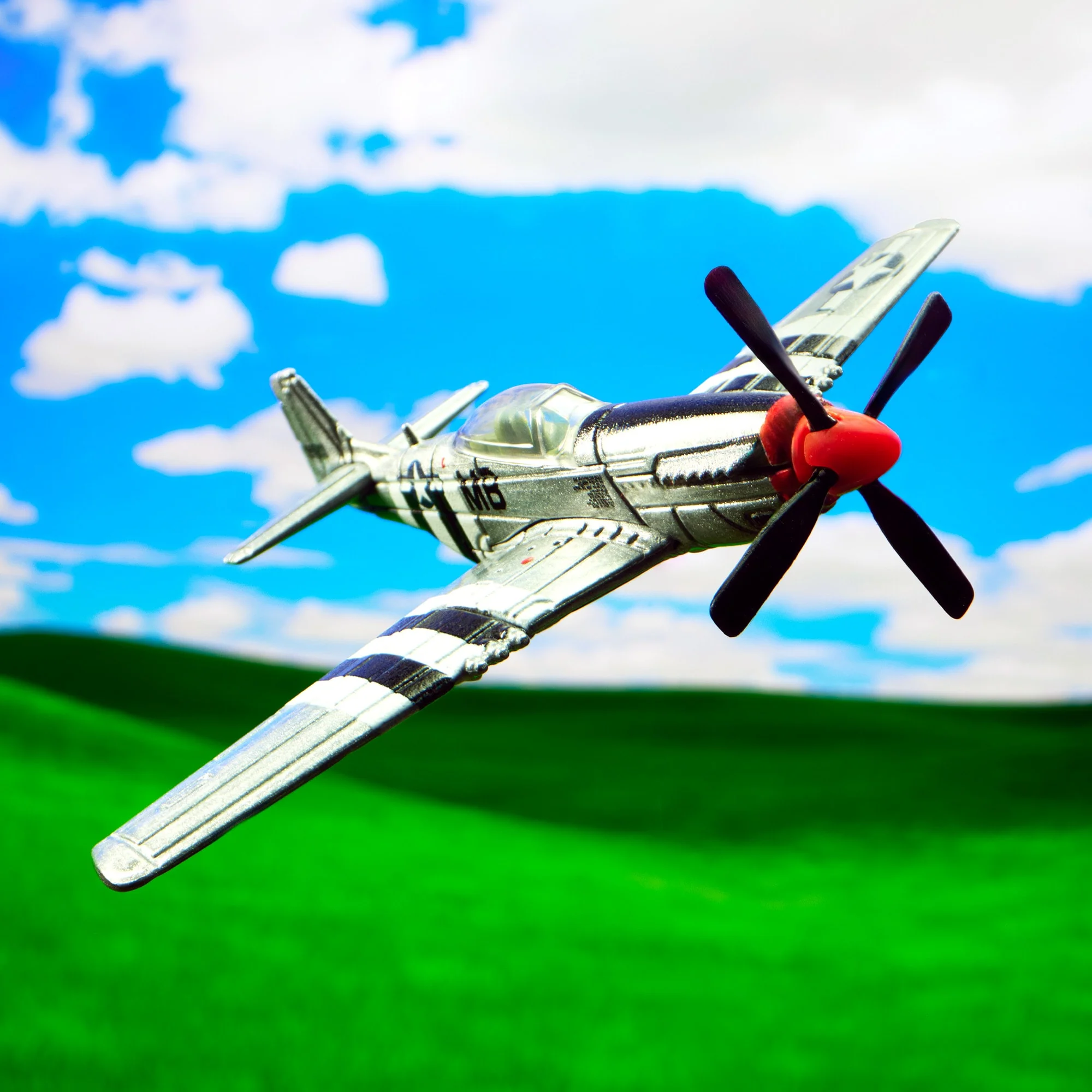 Mattel Creations Matchbox North American P-51 Mustang