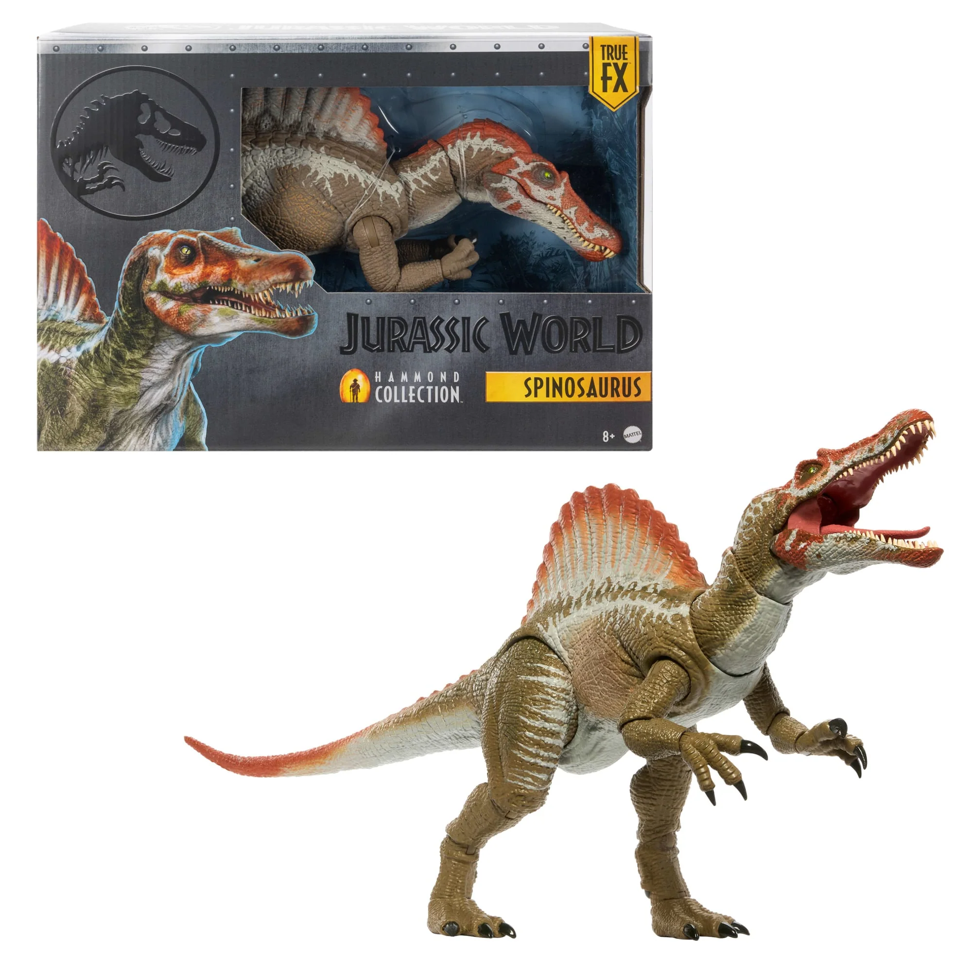 Mattel Creations Jurassic World Hammond Collection Jurassic Park 3 Spinosaurus Action Figure