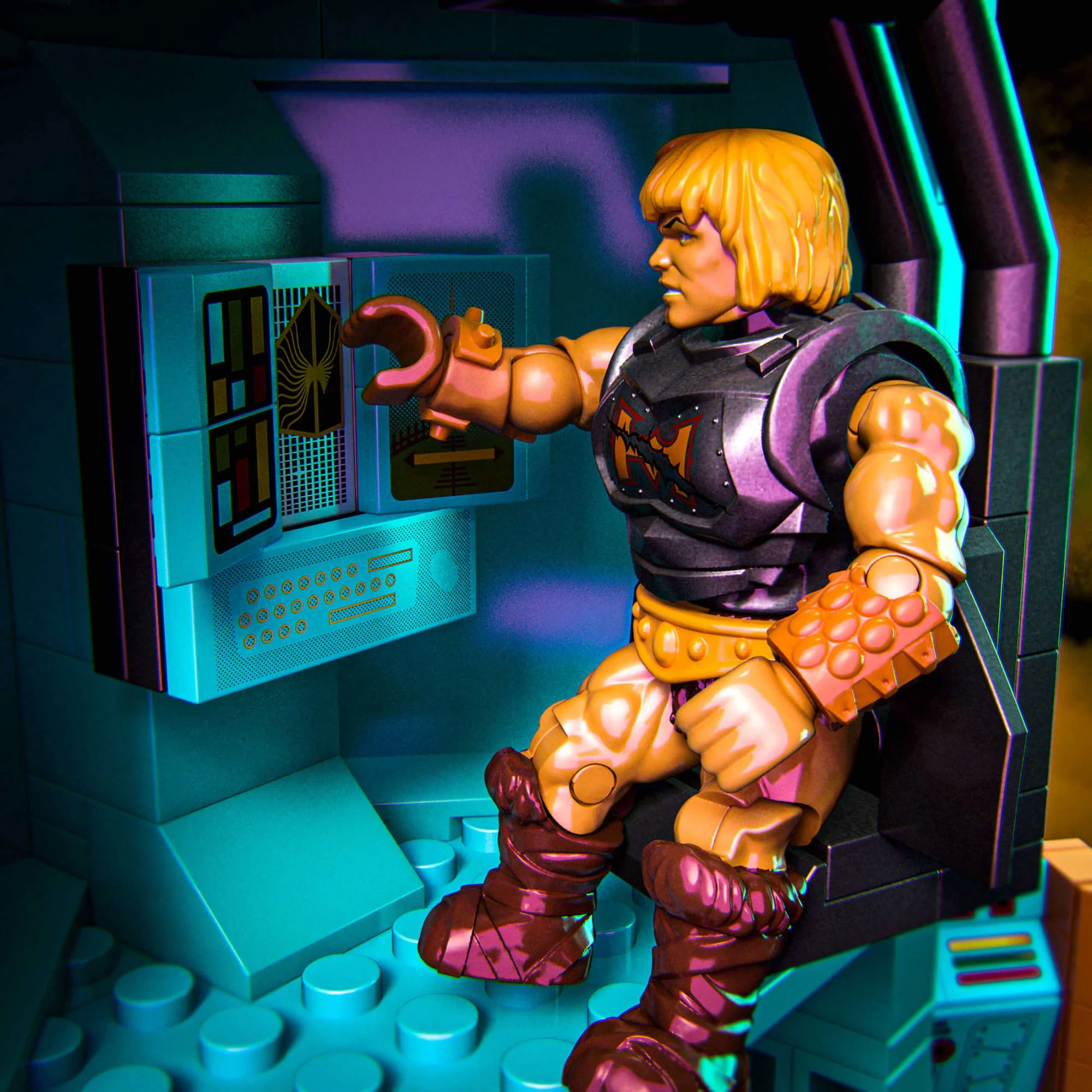 Mattel Creations MEGA Masters of the Universe Eternia Battleground Building Set