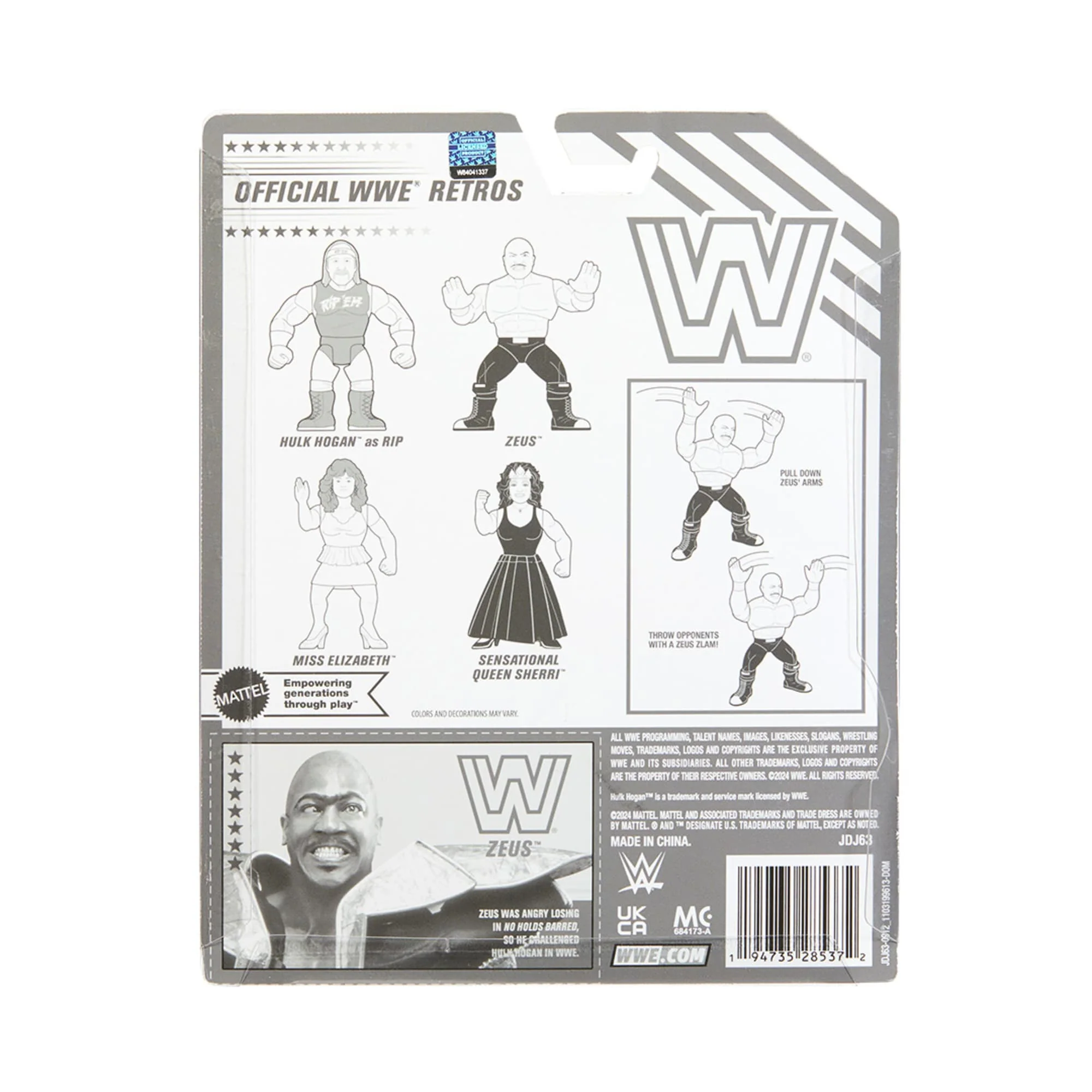 Mattel Creations WWE Retro Collection 4-Pack