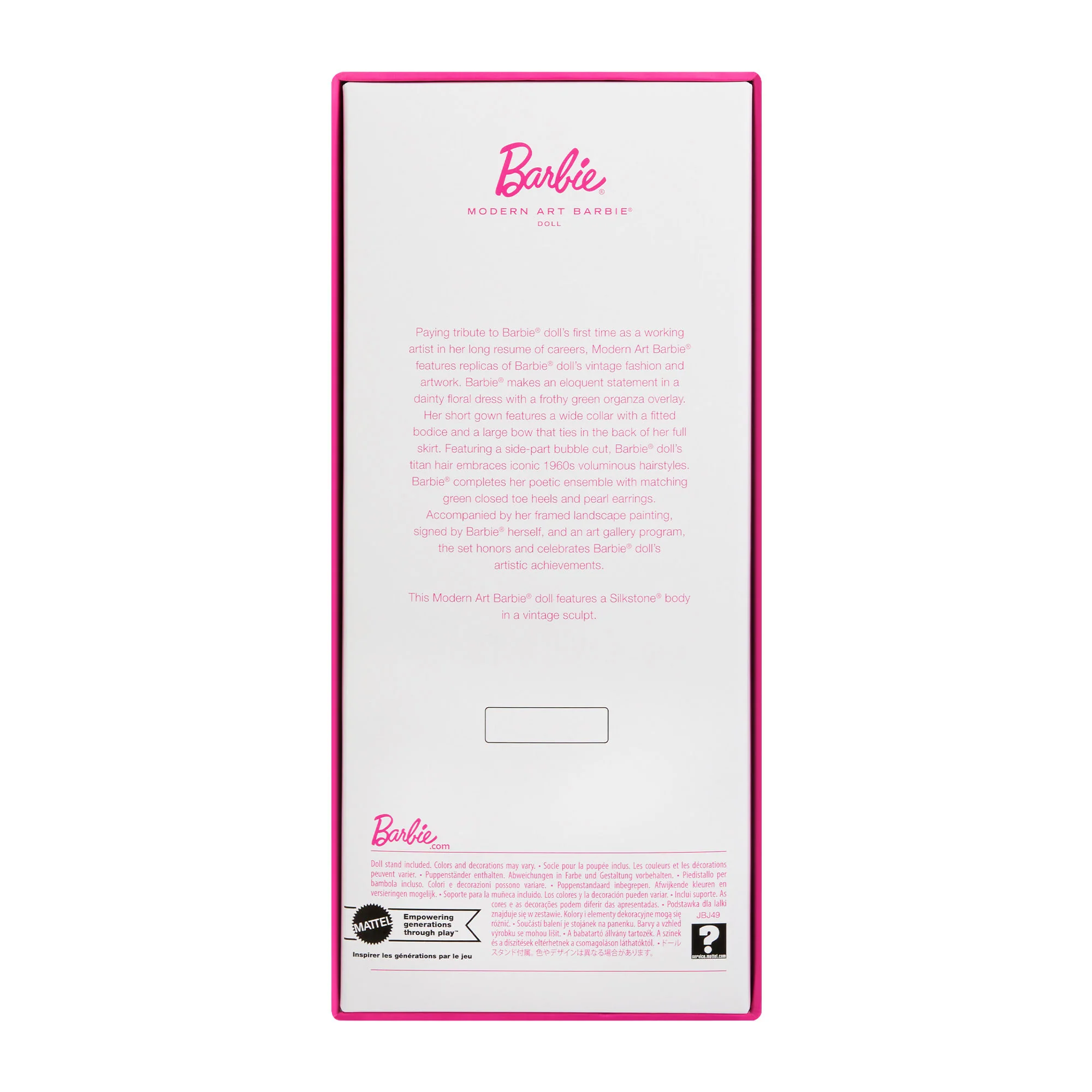 Mattel Creations Modern Art Barbie Silkstone Doll