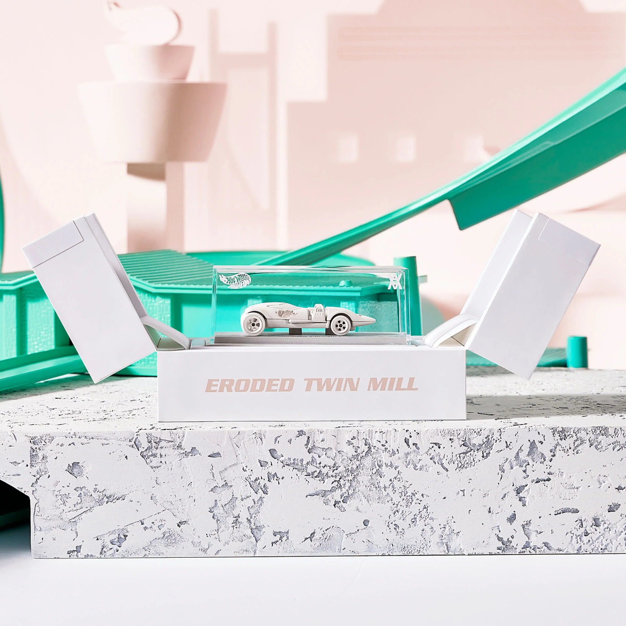 Mattel Creations Hot Wheels x Daniel Arsham Eroded Twin Mill