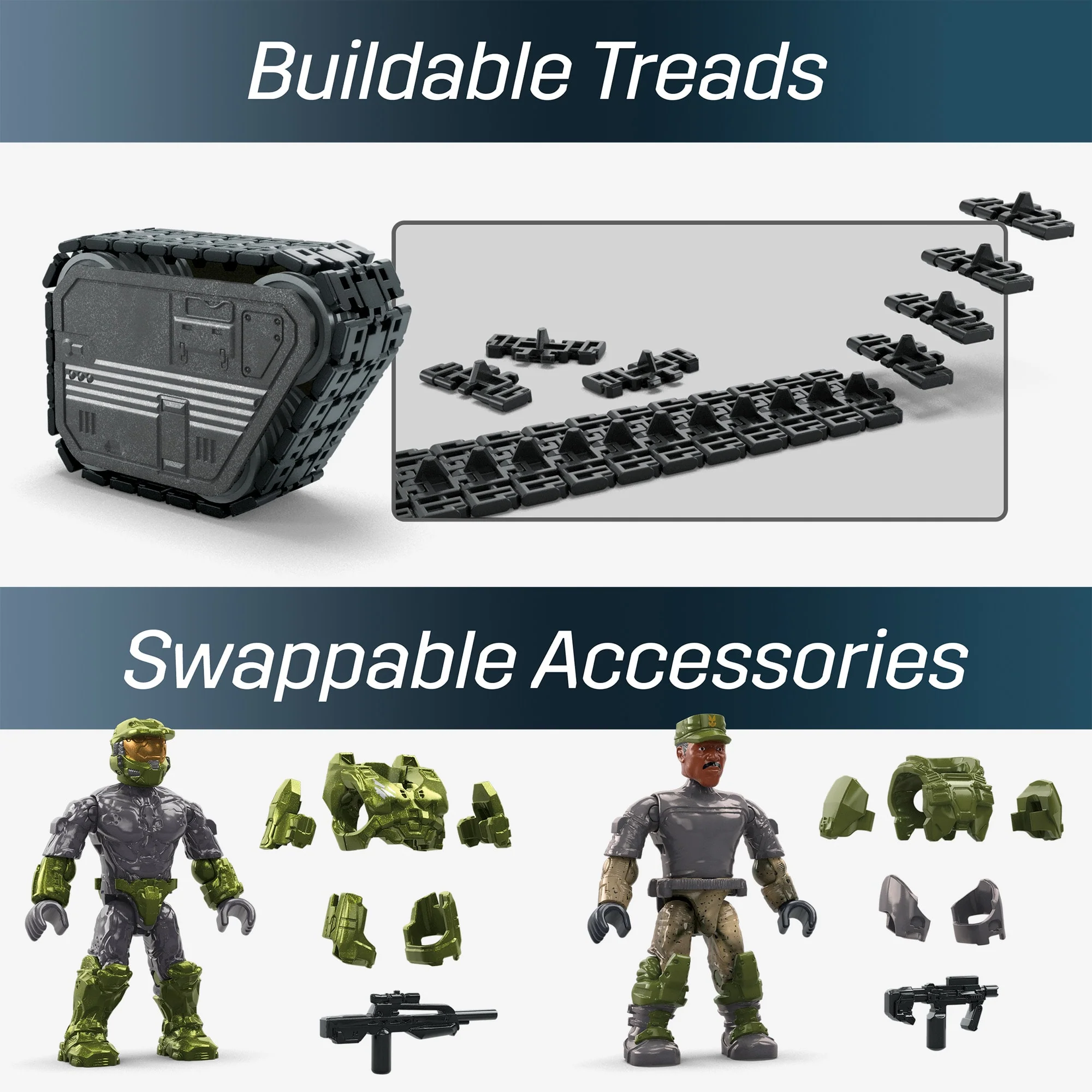 Mattel Creations MEGA Halo UNSC Elephant Sandnest Building Kit