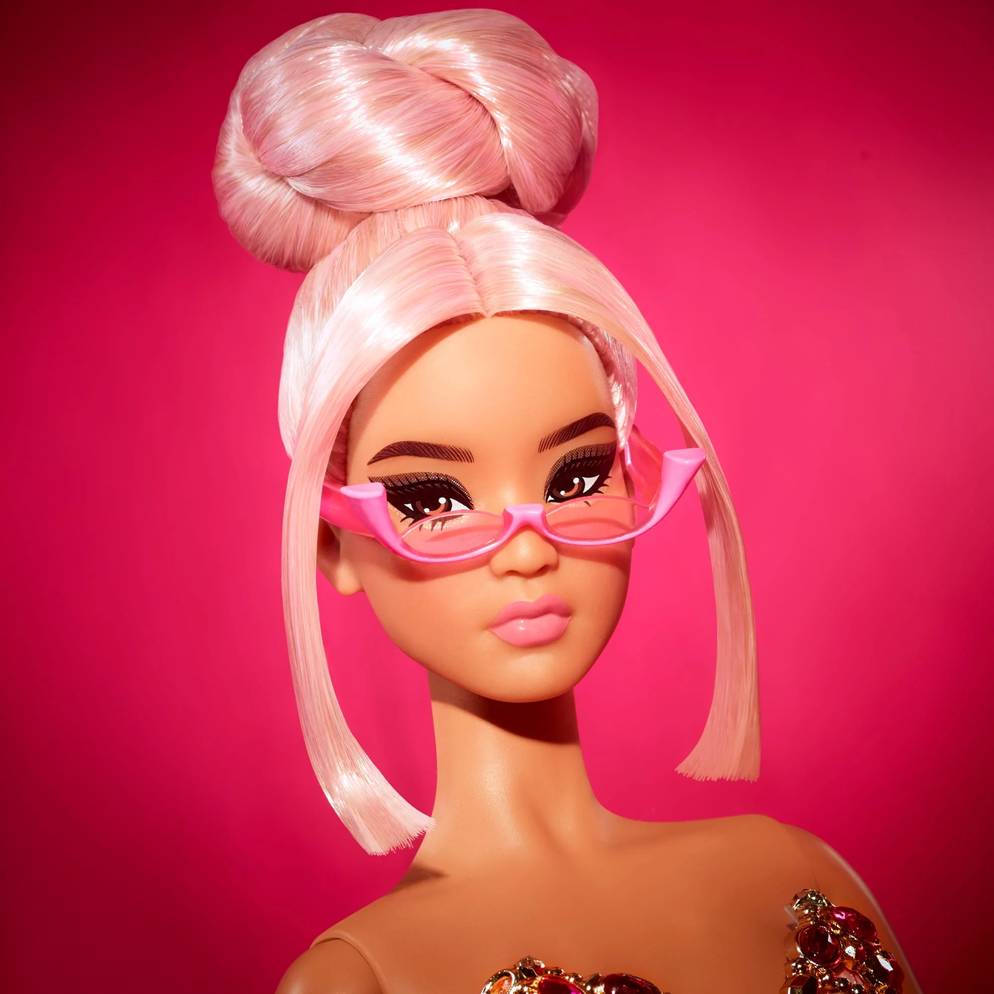 Mattel Creations Barbie Pink Collection Doll 5