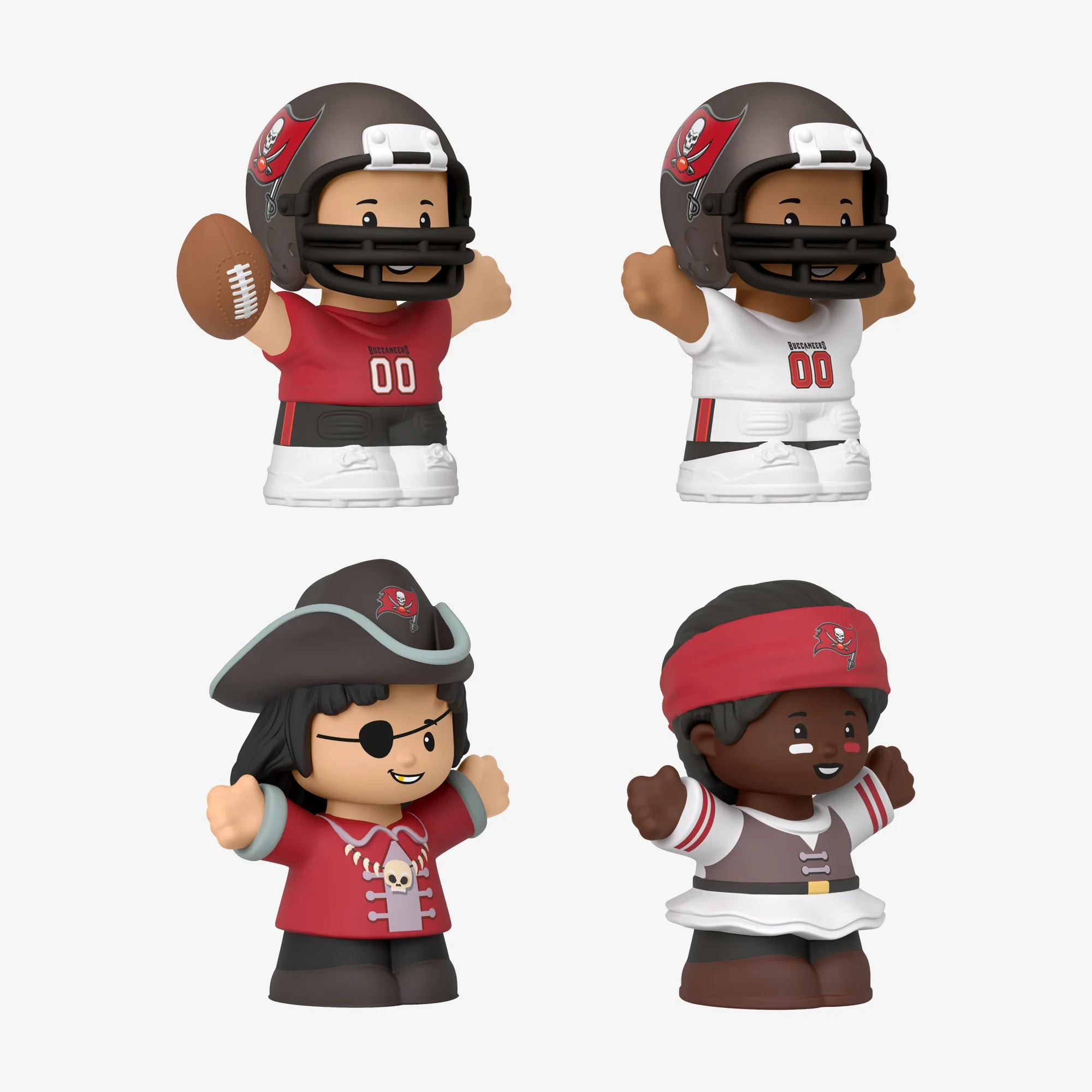 Mattel Creations Little People Collector x NFL Tampa Bay Buccaneers Set