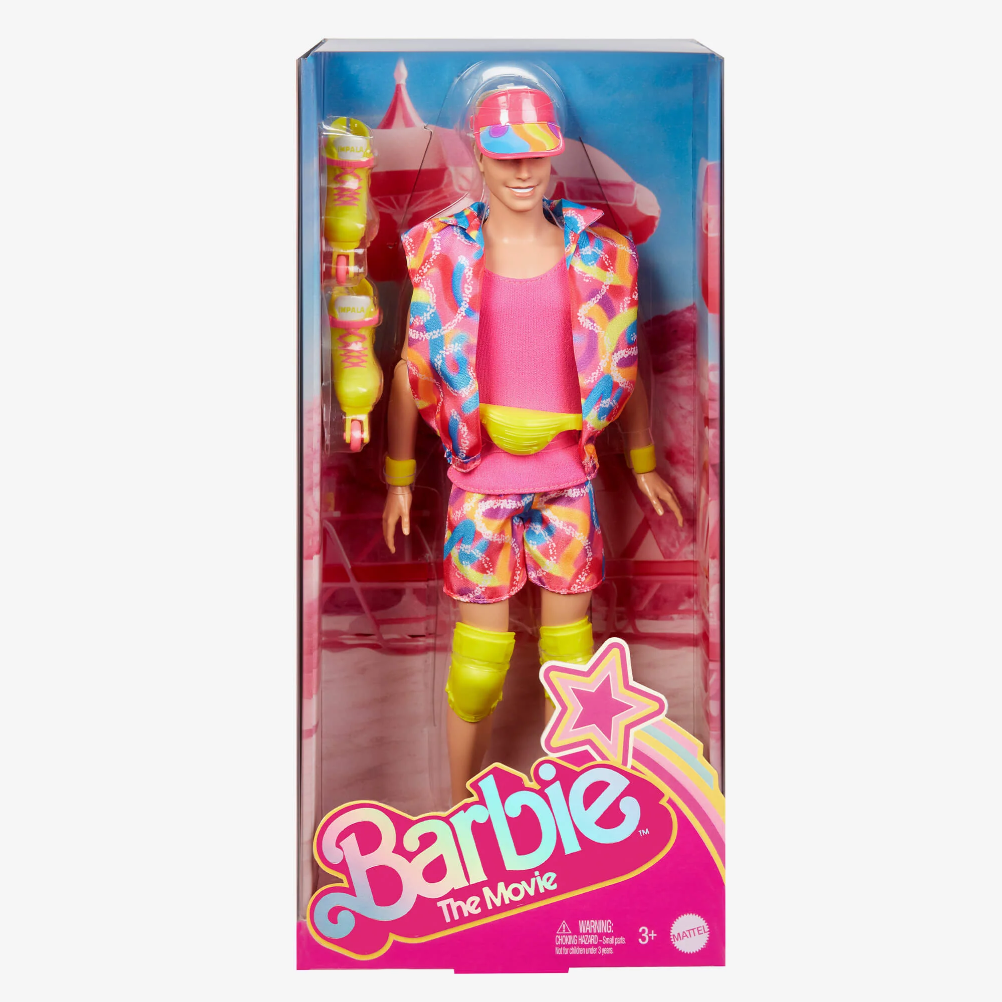 Mattel Creations Ken Doll in Inline Skating Outfit – Barbie The Movie