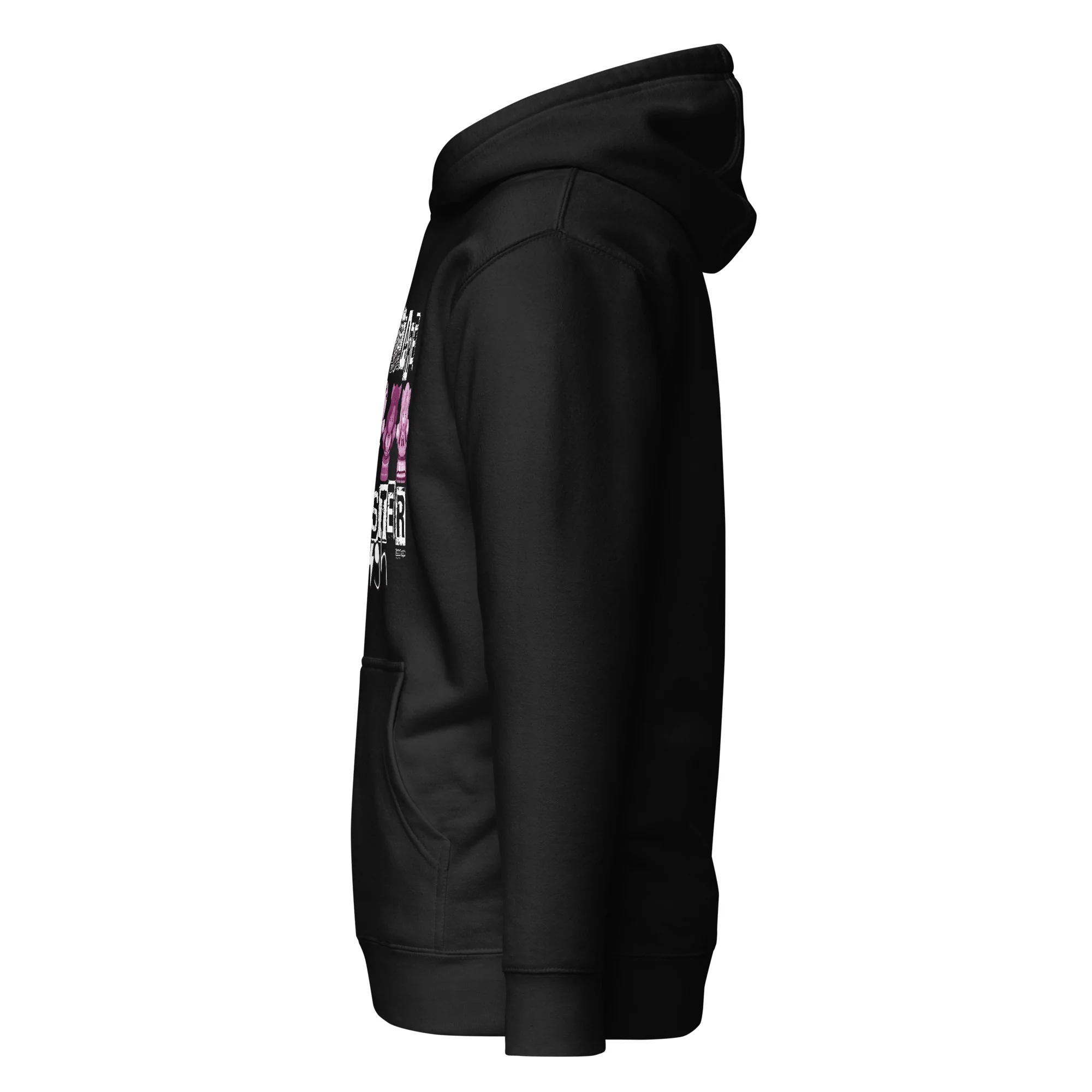 Mattel Creations Little People Collector Monster High Black Hoodie