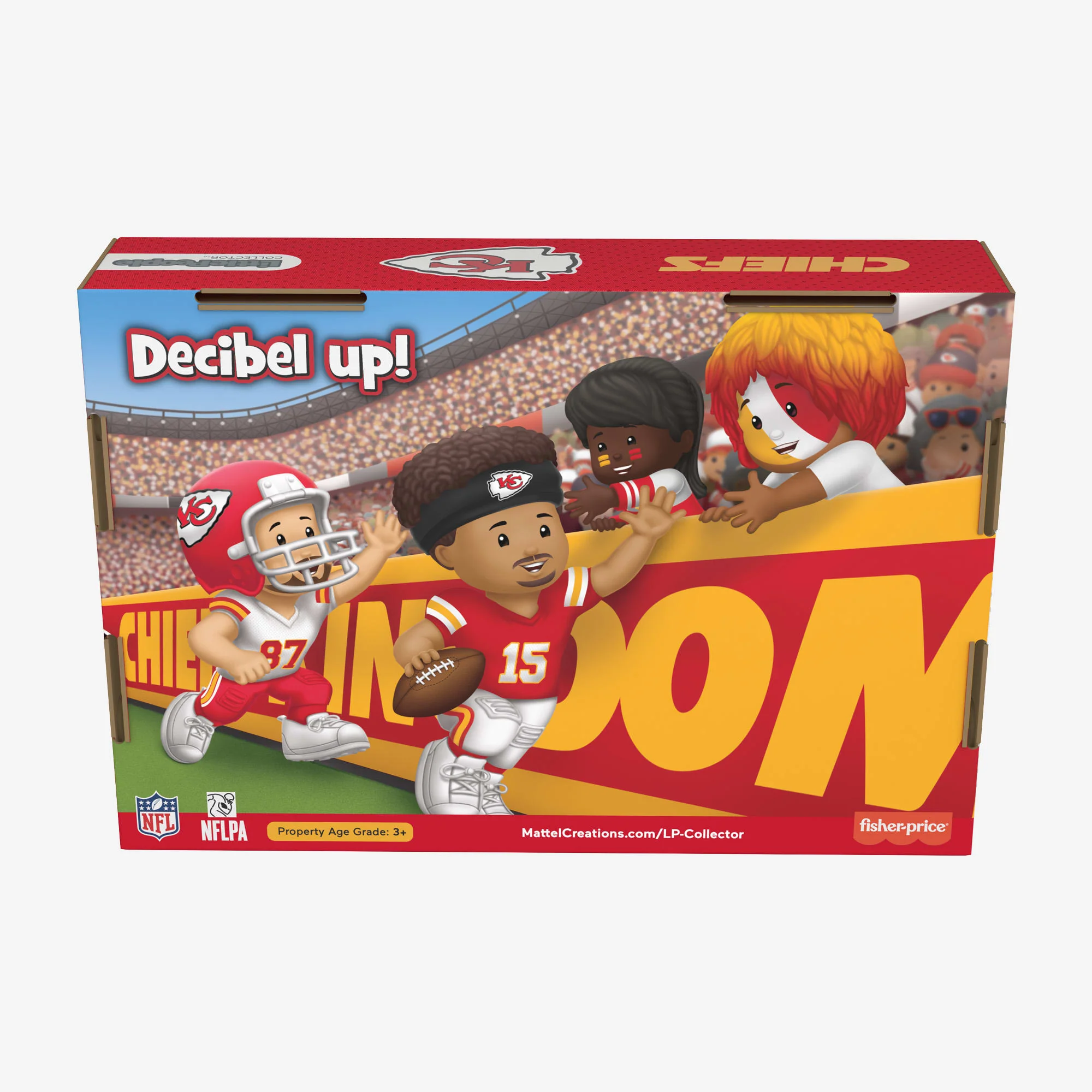 Mattel Creations Little People Collector x NFL Kansas City Chiefs Set