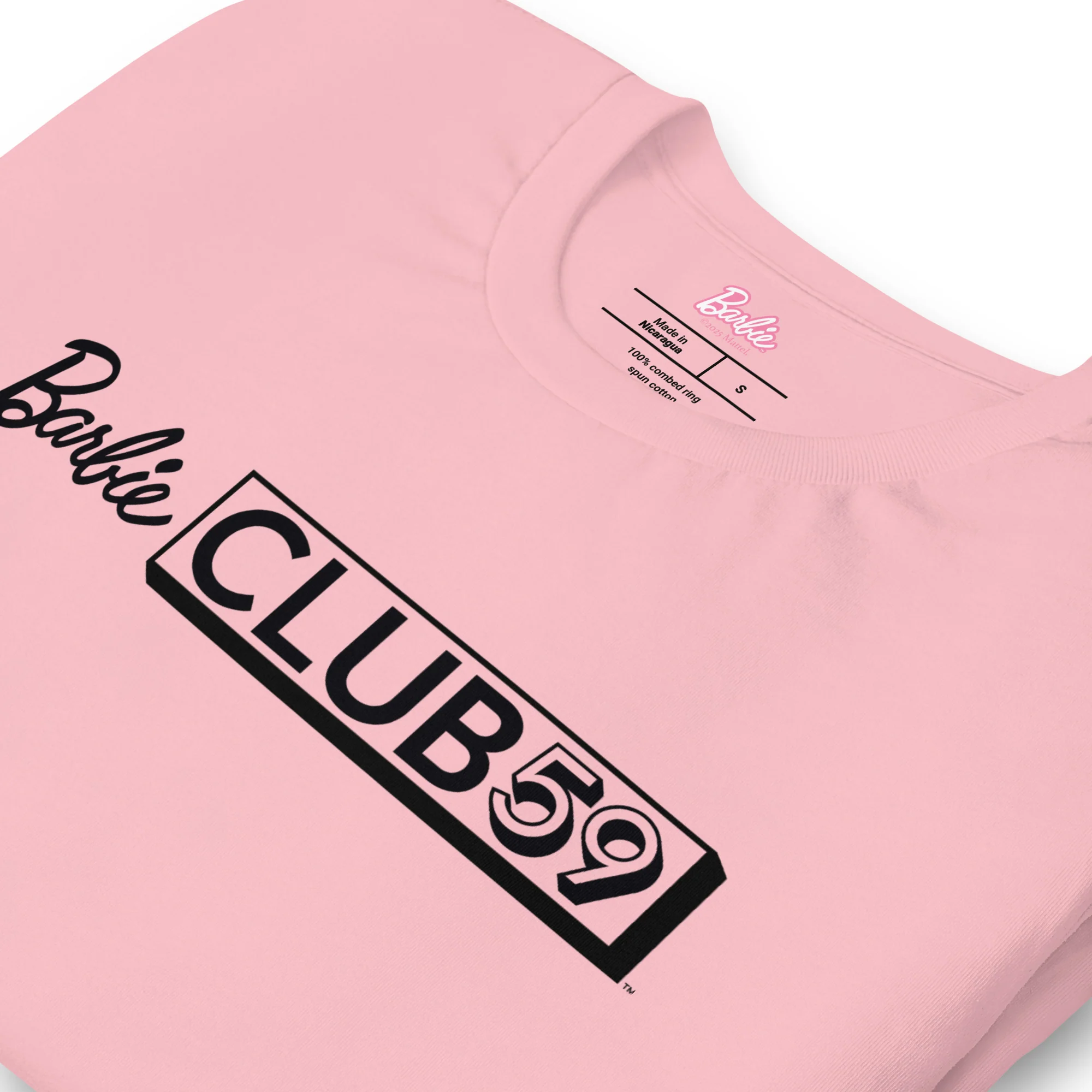Mattel Creations Barbie 2025 Club 59 Pink T-Shirt