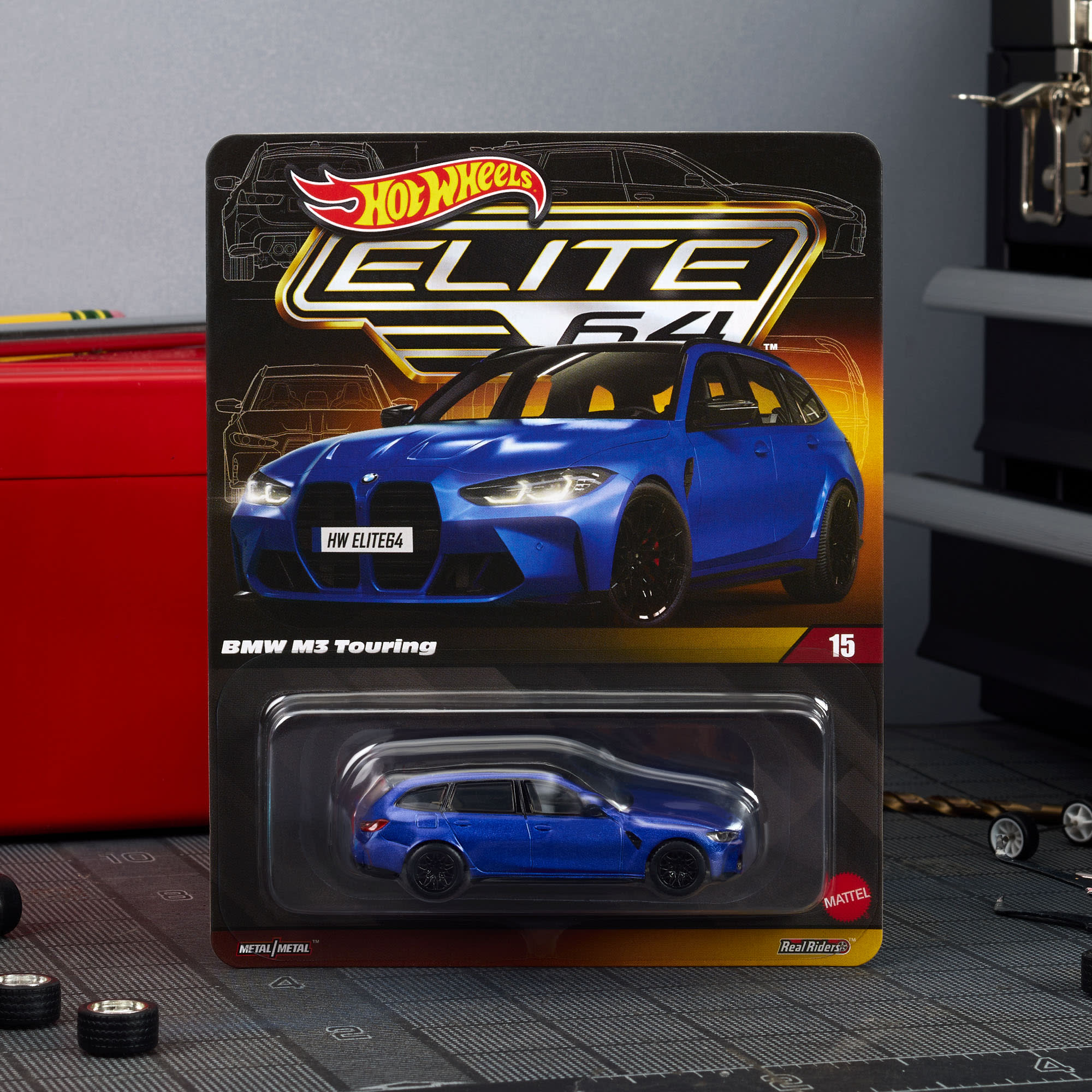 Mattel Creations Hot Wheels Elite 64 BMW M3 Touring