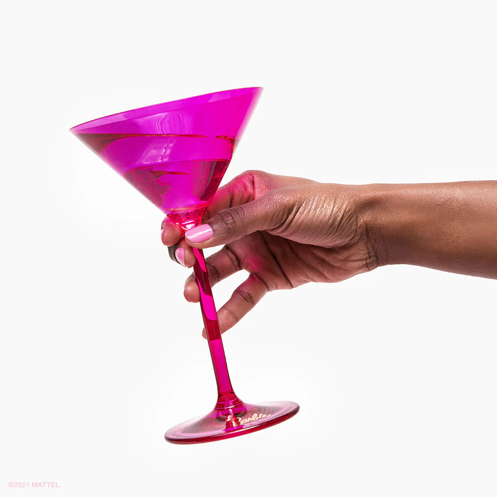 Mattel Creations Barbie™ X Dragon Glassware® Martini Glasses