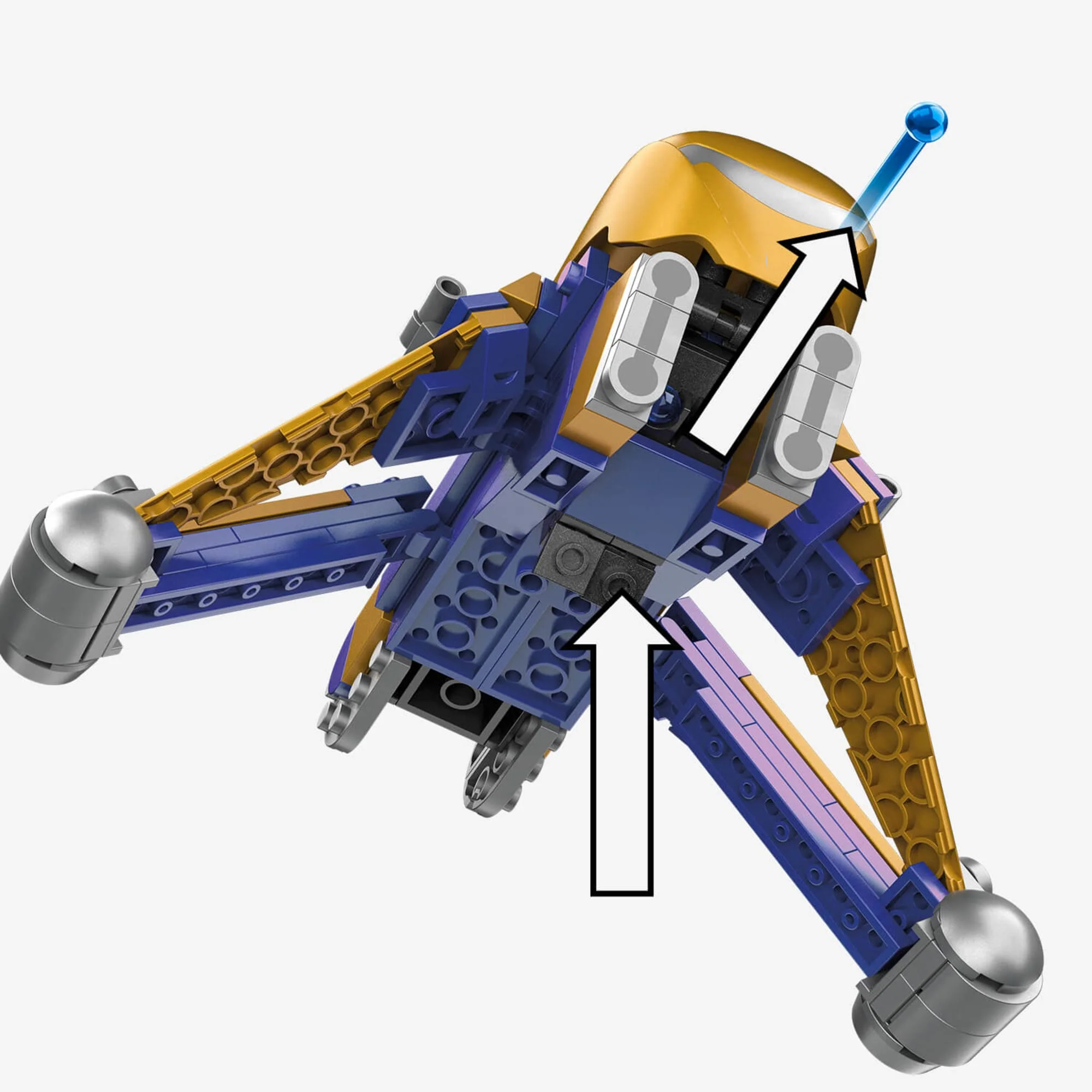 Mattel Creations MEGA Construx Halo Arbiter's Quest Aircraft Building Set