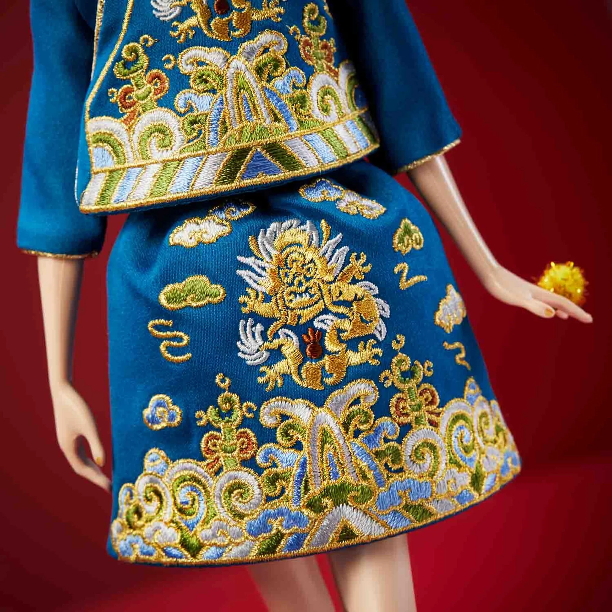 Mattel Creations 2023 Barbie Lunar New Year Doll Designed by Guo Pei