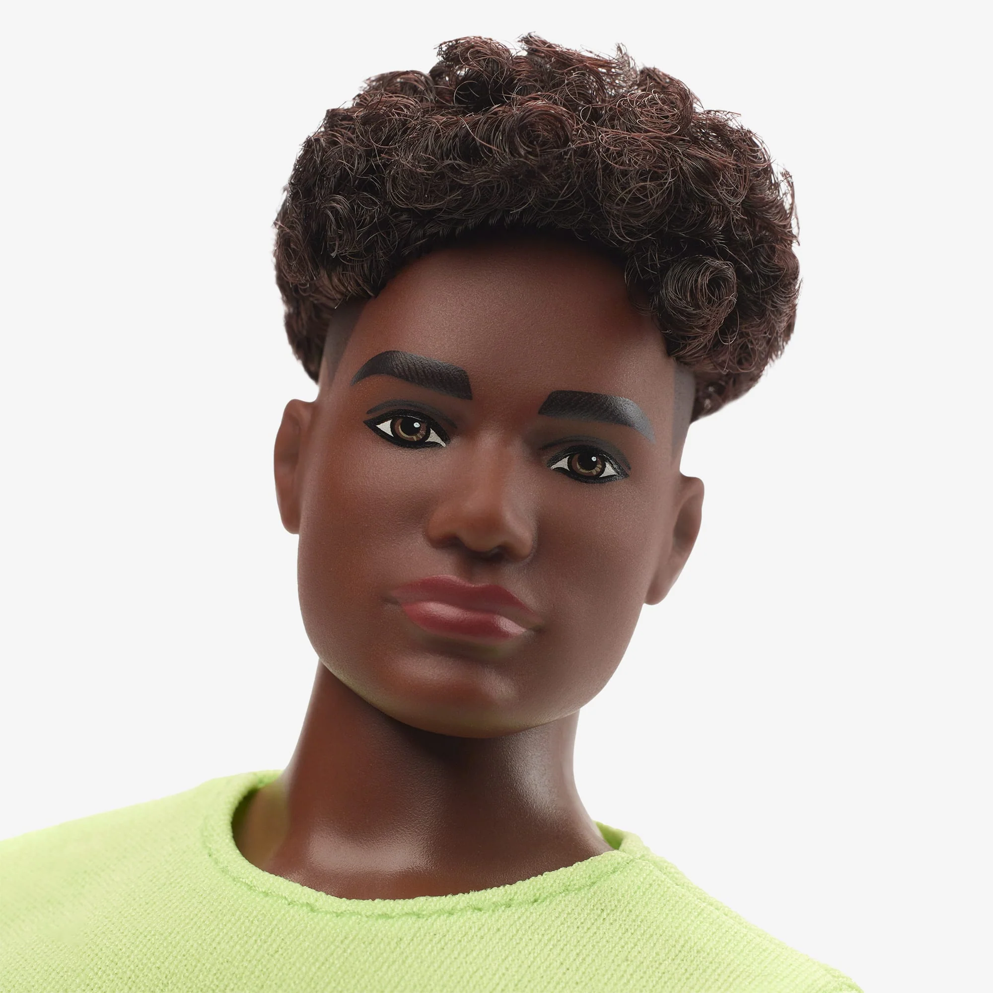Mattel Creations Barbie Looks Doll #25 (Buff Body Ken, Short Black Hair)