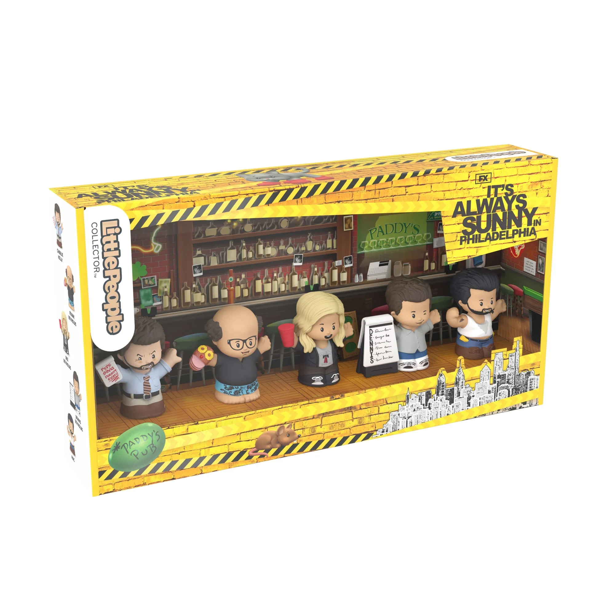 Mattel Creations Little People Collector It's Always Sunny in Philadelphia Special Edition Figure Set