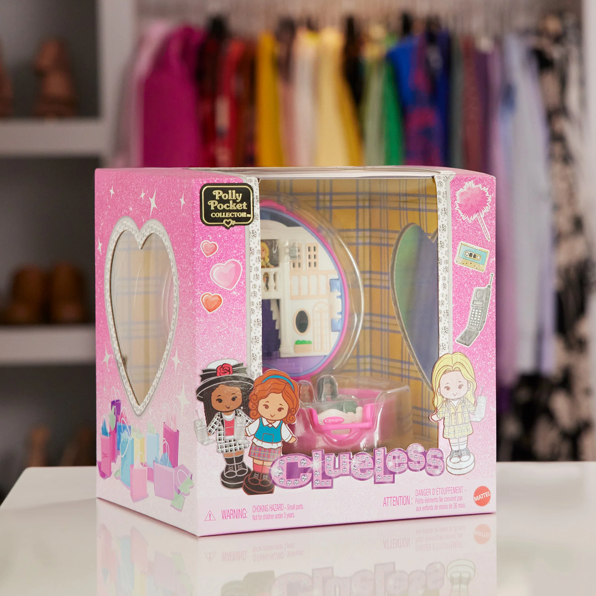 Mattel Creations Polly Pocket x Clueless 30th Anniversary Compact