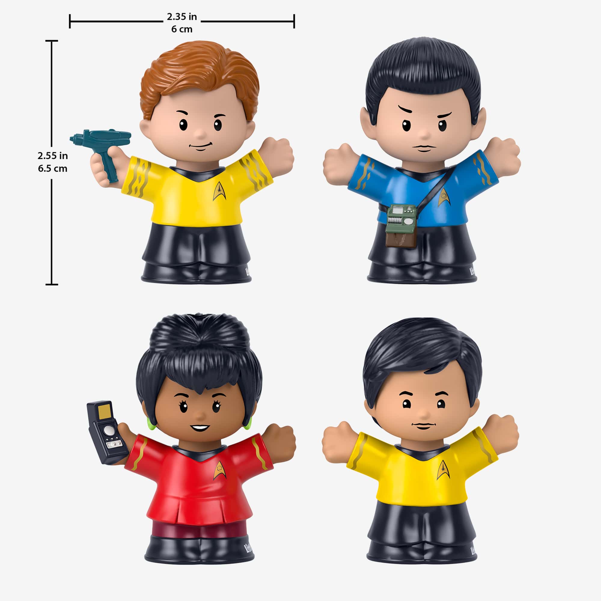 Mattel Creations Little People Collector Star Trek Special Edition Set