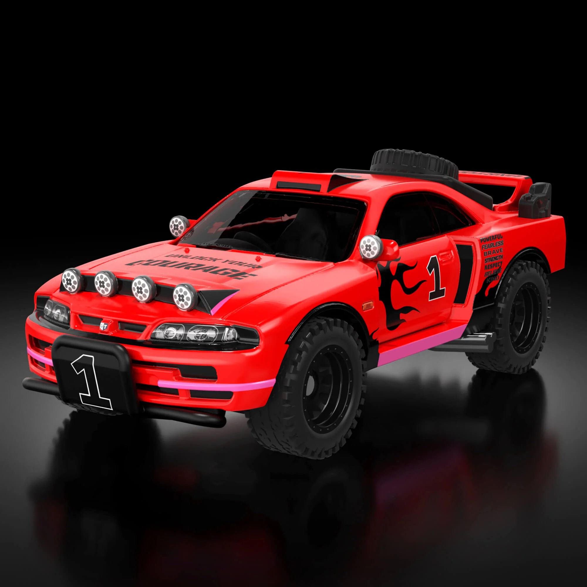 Mattel Creations Hot Wheels: Ultimate Challenge Nissan Skyline GT-R (R33)