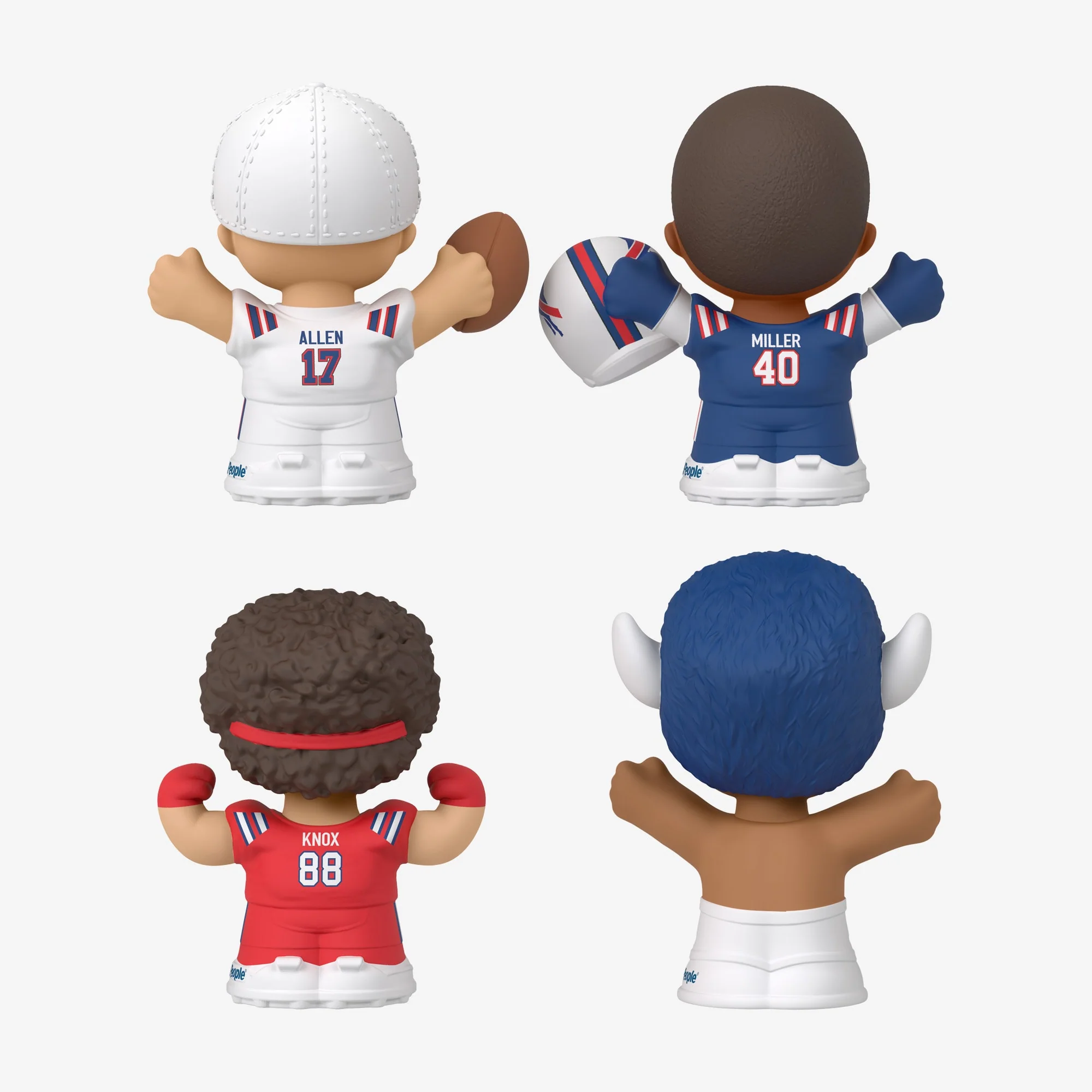 Mattel Creations Little People Collector x NFL Buffalo Bills Set