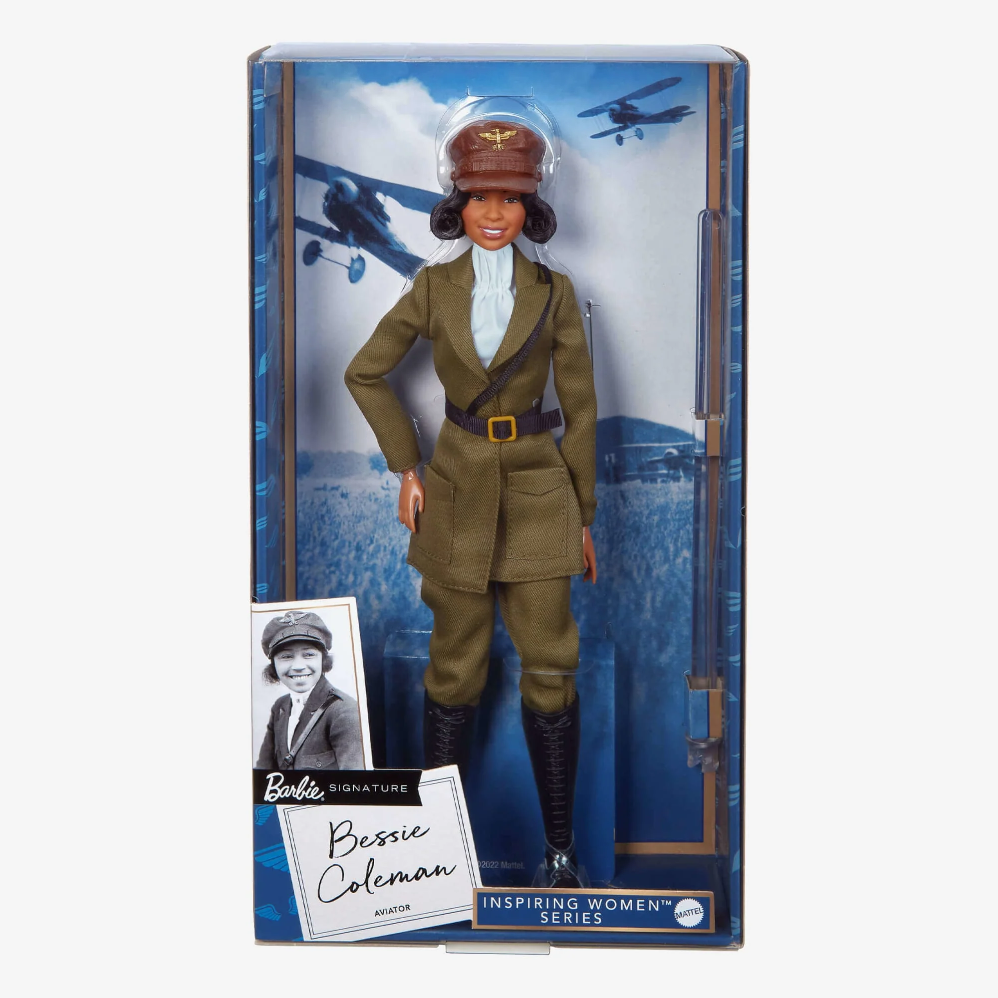 Mattel Creations Barbie Inspiring Women Bessie Coleman Doll