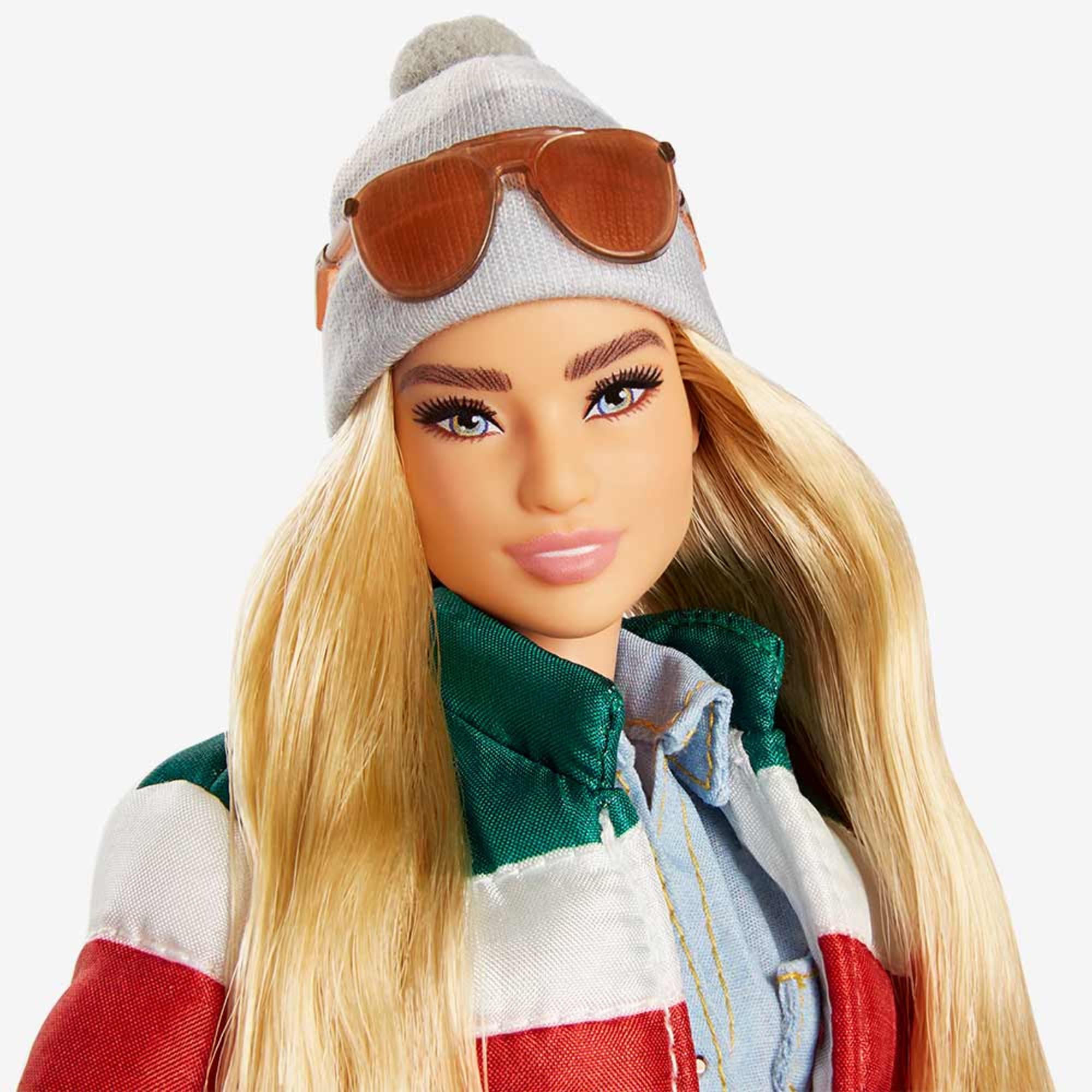 Mattel Creations HBC Stripes Barbie Doll