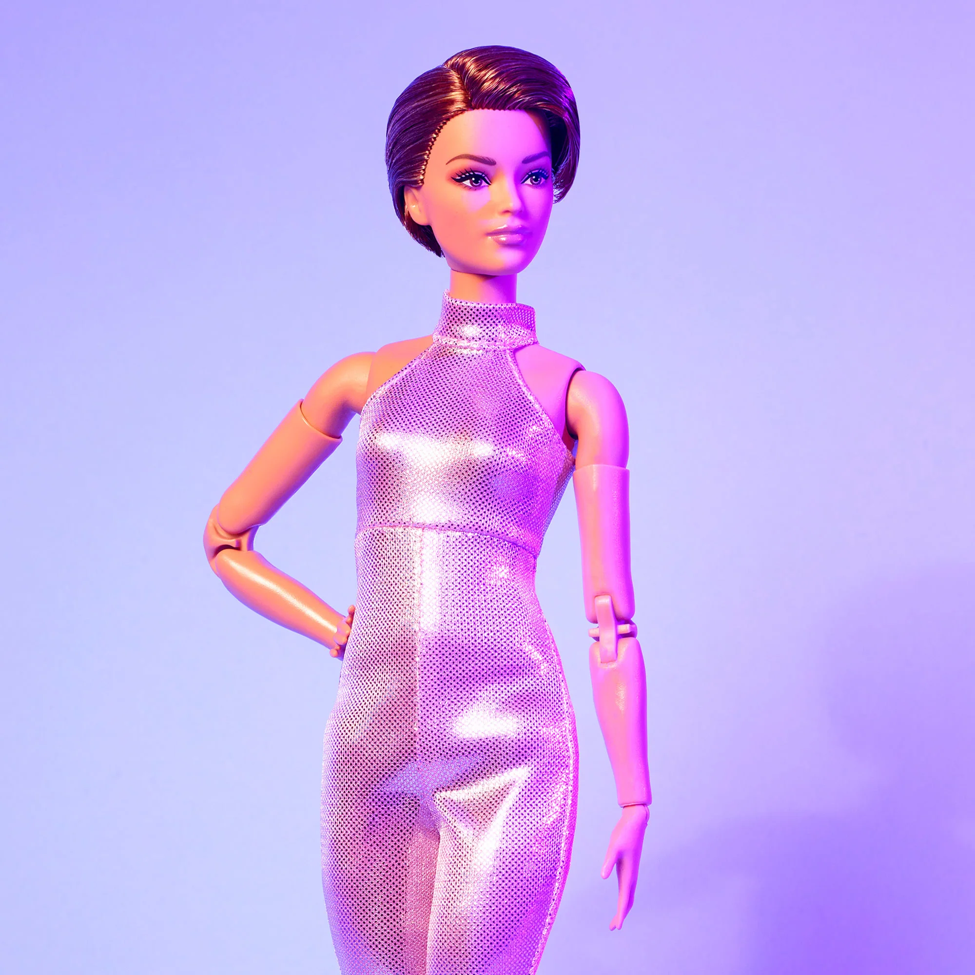 Mattel Creations Barbie Looks Doll #22 (Petite, Short Auburn Hair)
